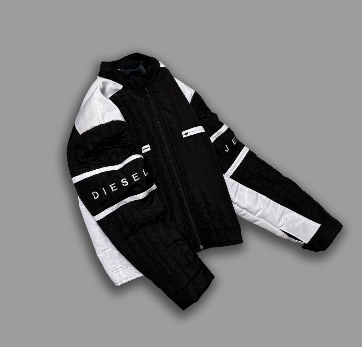 Diesel Diesel cintage crop zip bomber jacket Size US S / EU 44-46 / 1 - 1 Thumbnail