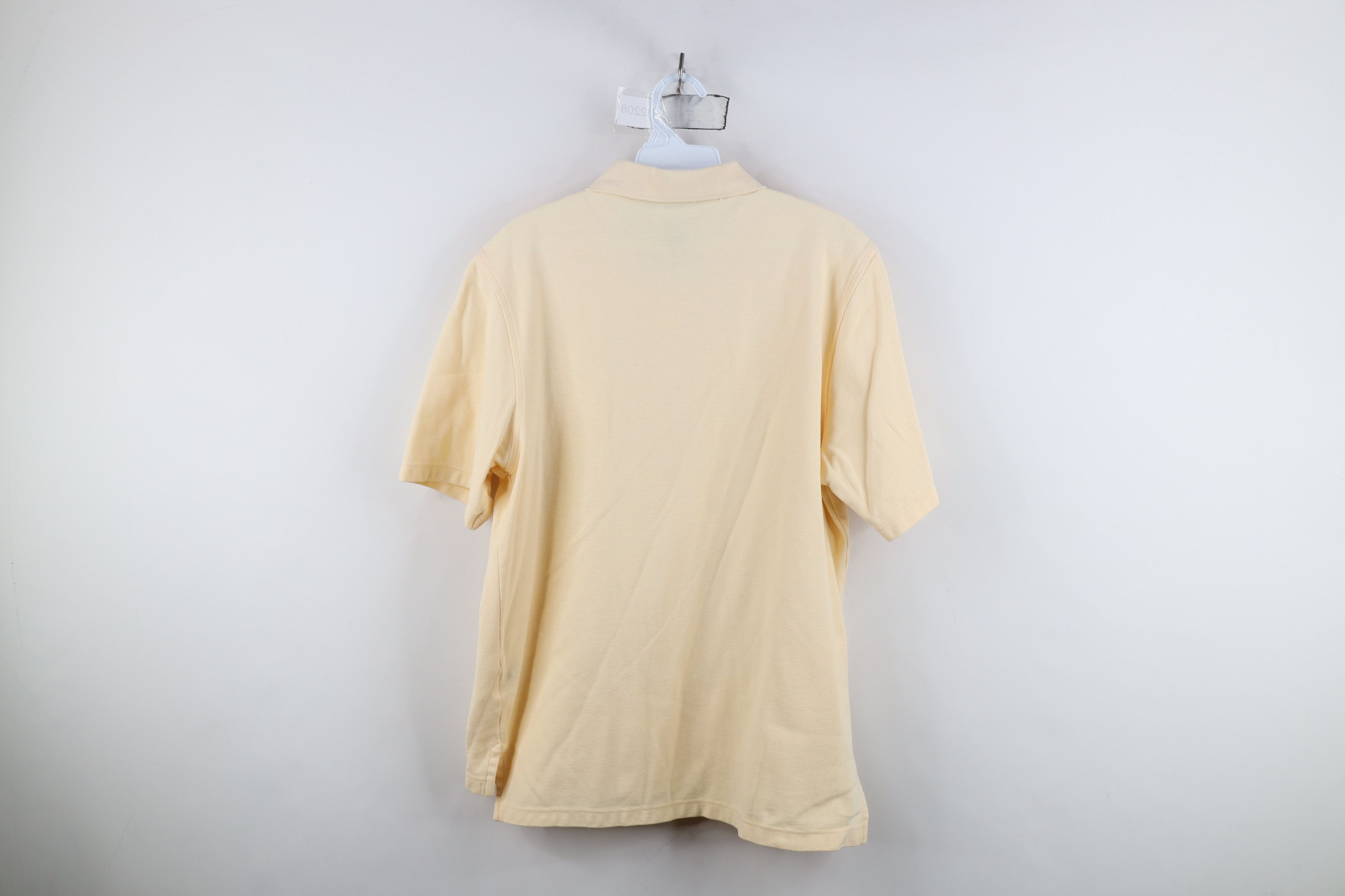 Lands' End Vintage 90s Lands End Collared Golf Polo Shirt Yellow USA Size US M / EU 48-50 / 2 - 11 Thumbnail