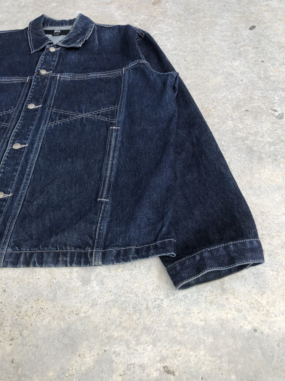 Marithe + Francois Girbaud Marithe Francois Girbaud Denim Jacket Baggy Size US XL / EU 56 / 4 - 8 Thumbnail