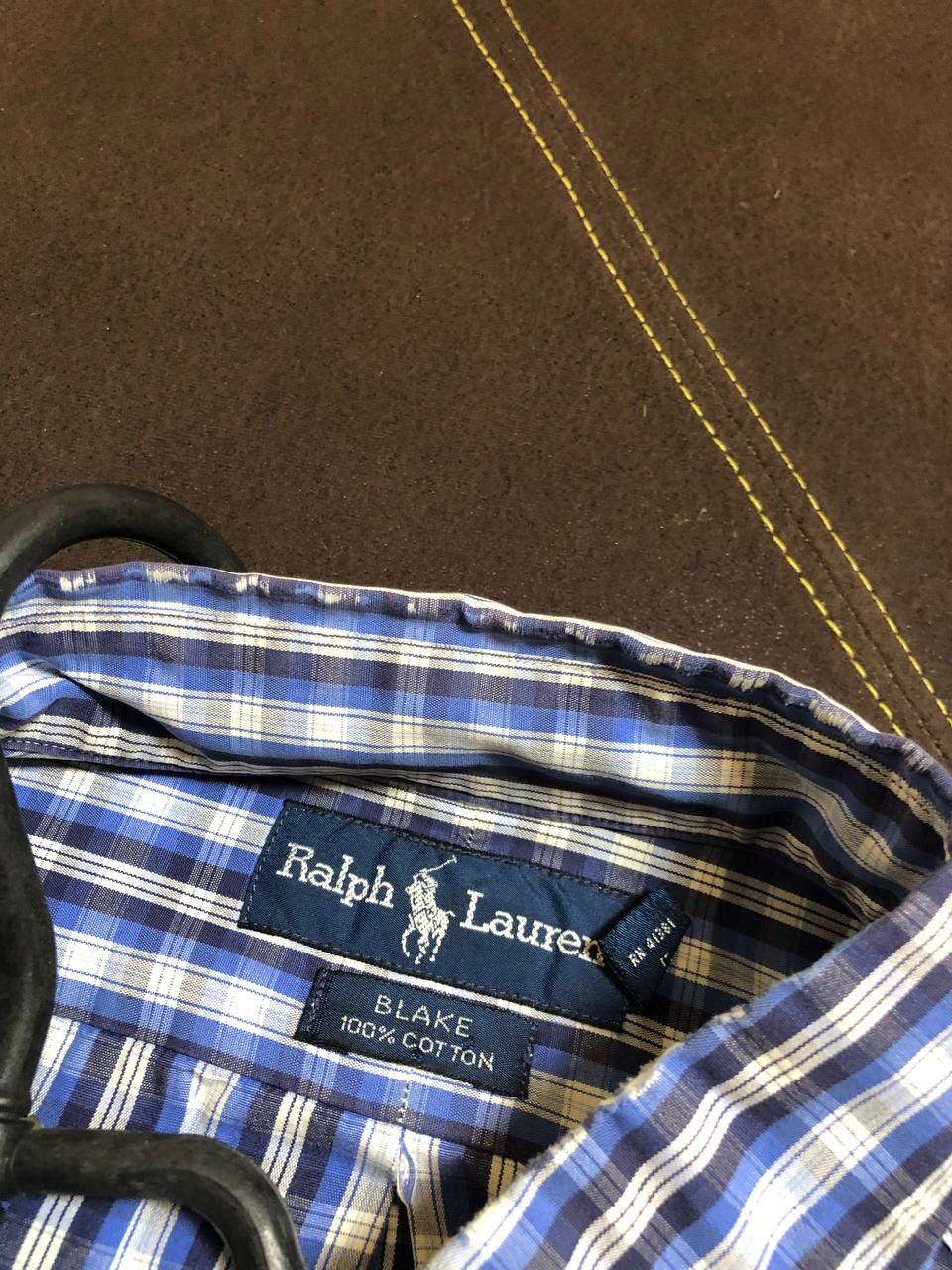 Polo Ralph Lauren Vintage Polo Ralph Lauren 90s Blake Cotton Shirt Plaid Size US M / EU 48-50 / 2 - 11 Thumbnail