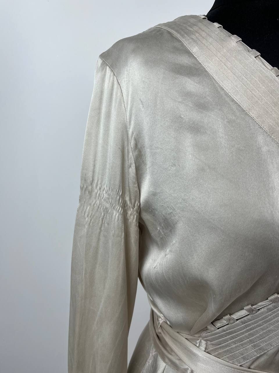 Stella McCartney STELLA McCARTNEY for H&M 2005 100% Silk Kimono Dress Size XS / US 0-2 / IT 36-38 - 15 Thumbnail
