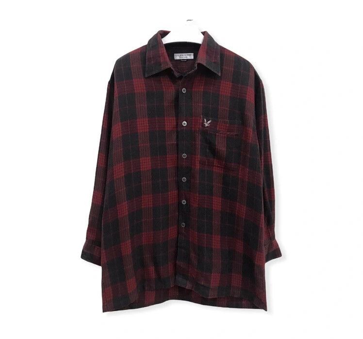 Lyle & Scott Vintage Lyle & Scott Flannel Shirt Size US L / EU 52-54 / 3 - 1 Thumbnail