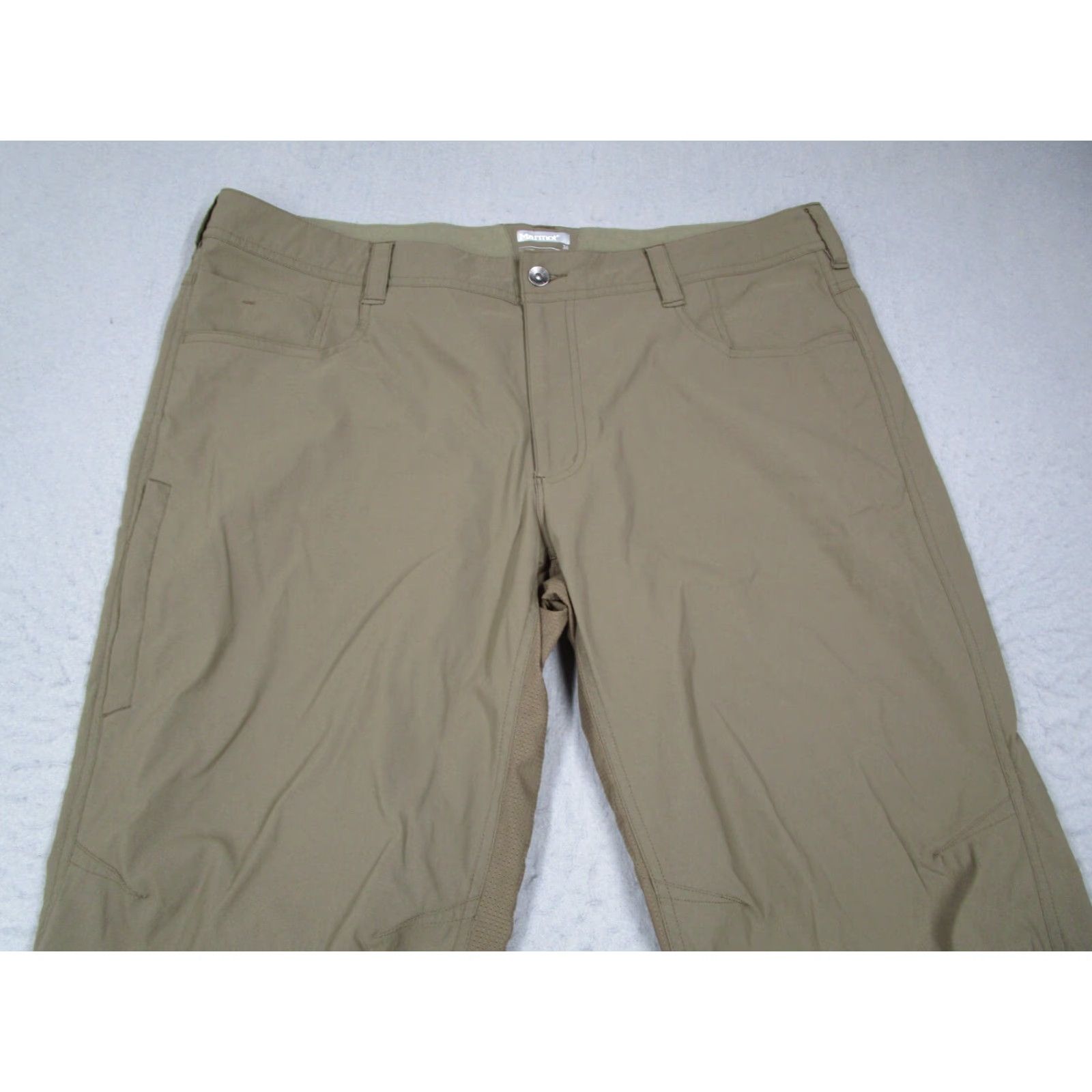 Marmot MARMOT Men's Green Nylon Hiking Pants 38x32 Utility Travel Workwear Regular Fit Size US 38 / EU 54 - 2 Thumbnail
