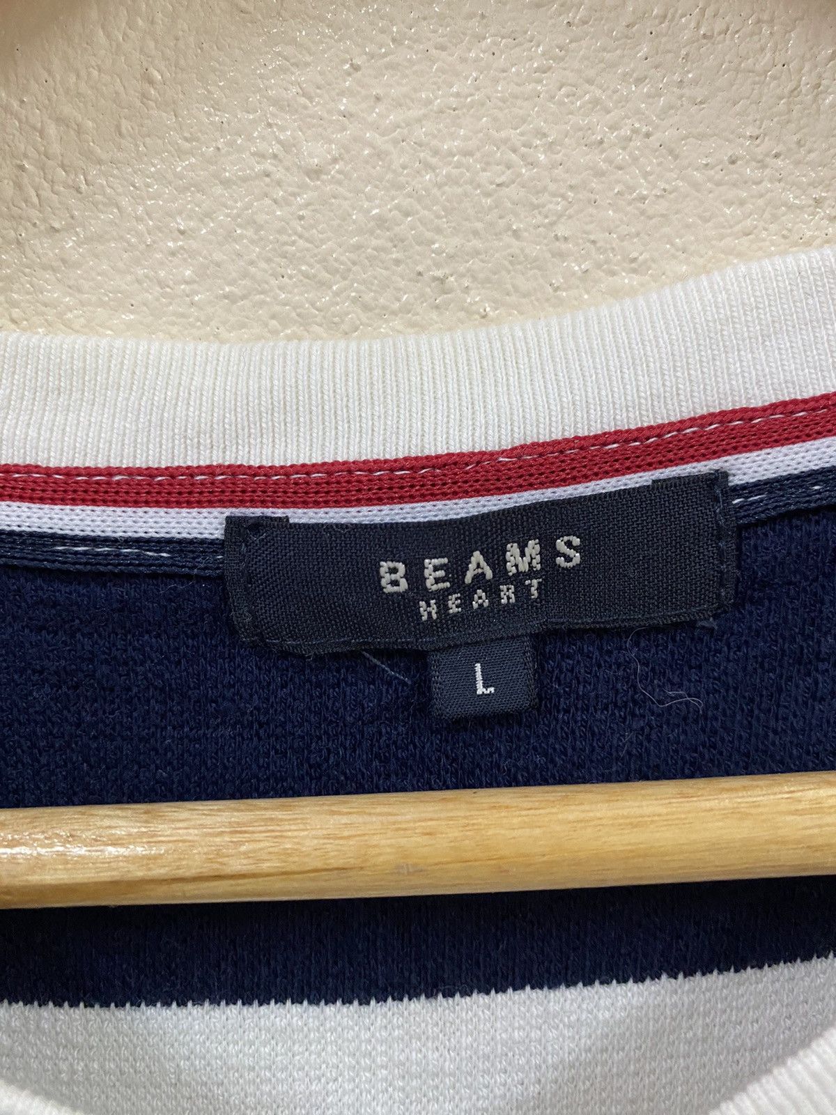 Beams Plus Beam Plus Knitwear Tee Size US L / EU 52-54 / 3 - 6 Thumbnail