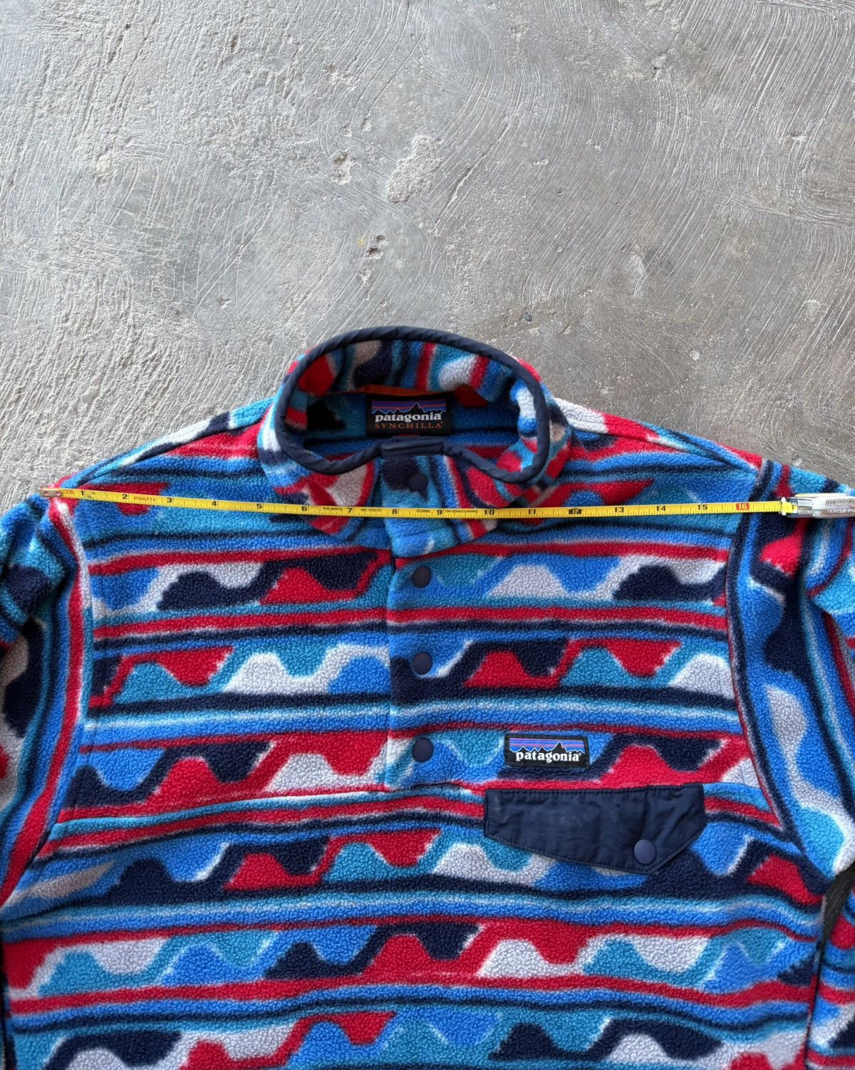 Patagonia Patagonia Synchilla Fleece Jacket Men's Size M Aztec Stone Size US XS / EU 42 / 0 - 7 Thumbnail