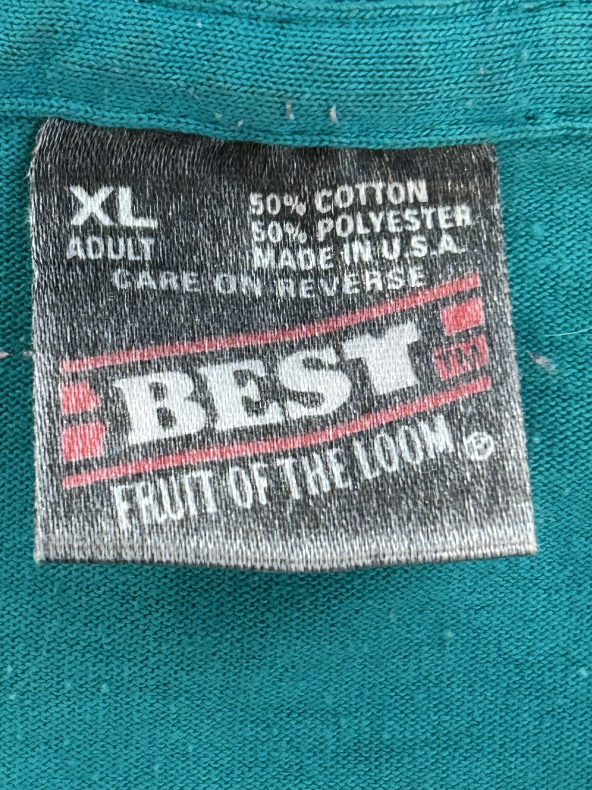 Fruit Of The Loom Vintage Single Stitch T-shirt Size US XL / EU 56 / 4 - 5 Thumbnail
