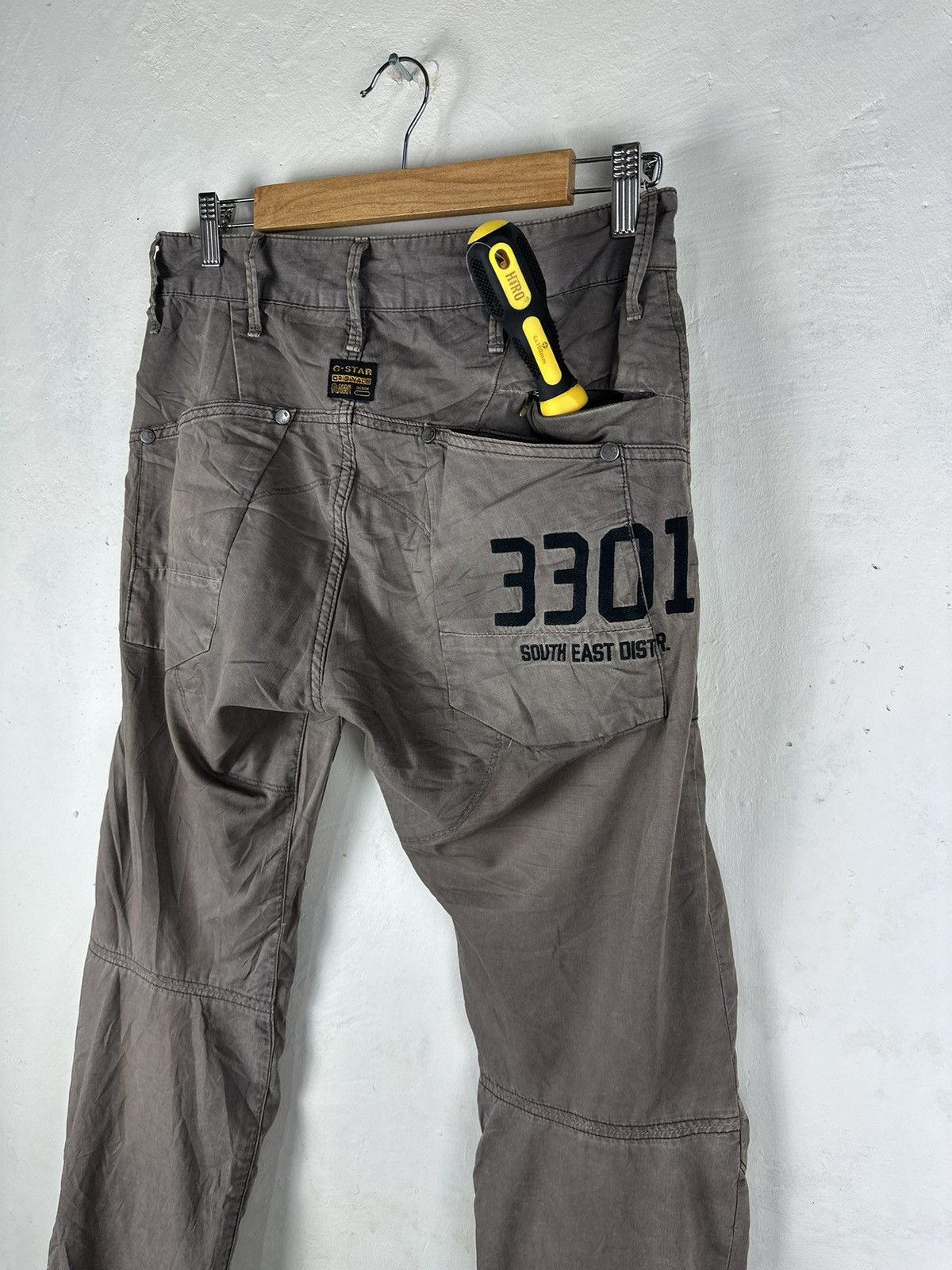 G-Star G STAR RAW DENIM CARGO PANTS MULTIPOCKET STREETWEAR Size US 30 / EU 46 - 21 Thumbnail