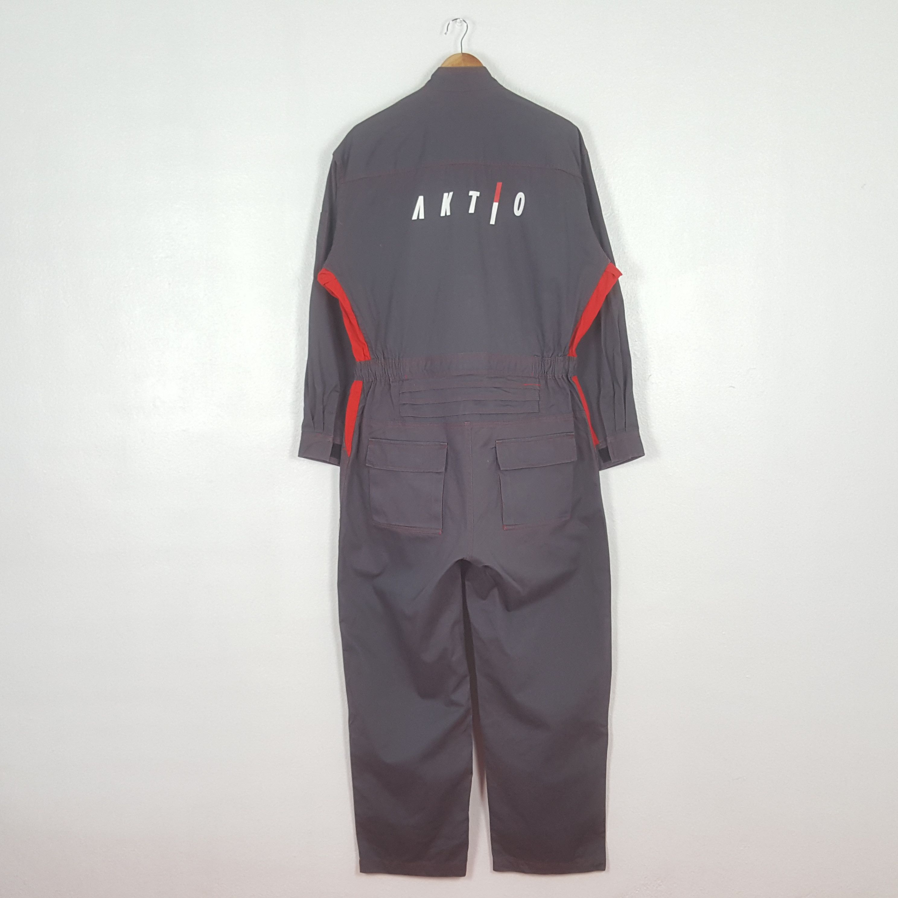 Japanese Brand Vintage Aktlo Japanese Coverall Jacket C310N7 Size US L / EU 52-54 / 3 - 1 Thumbnail