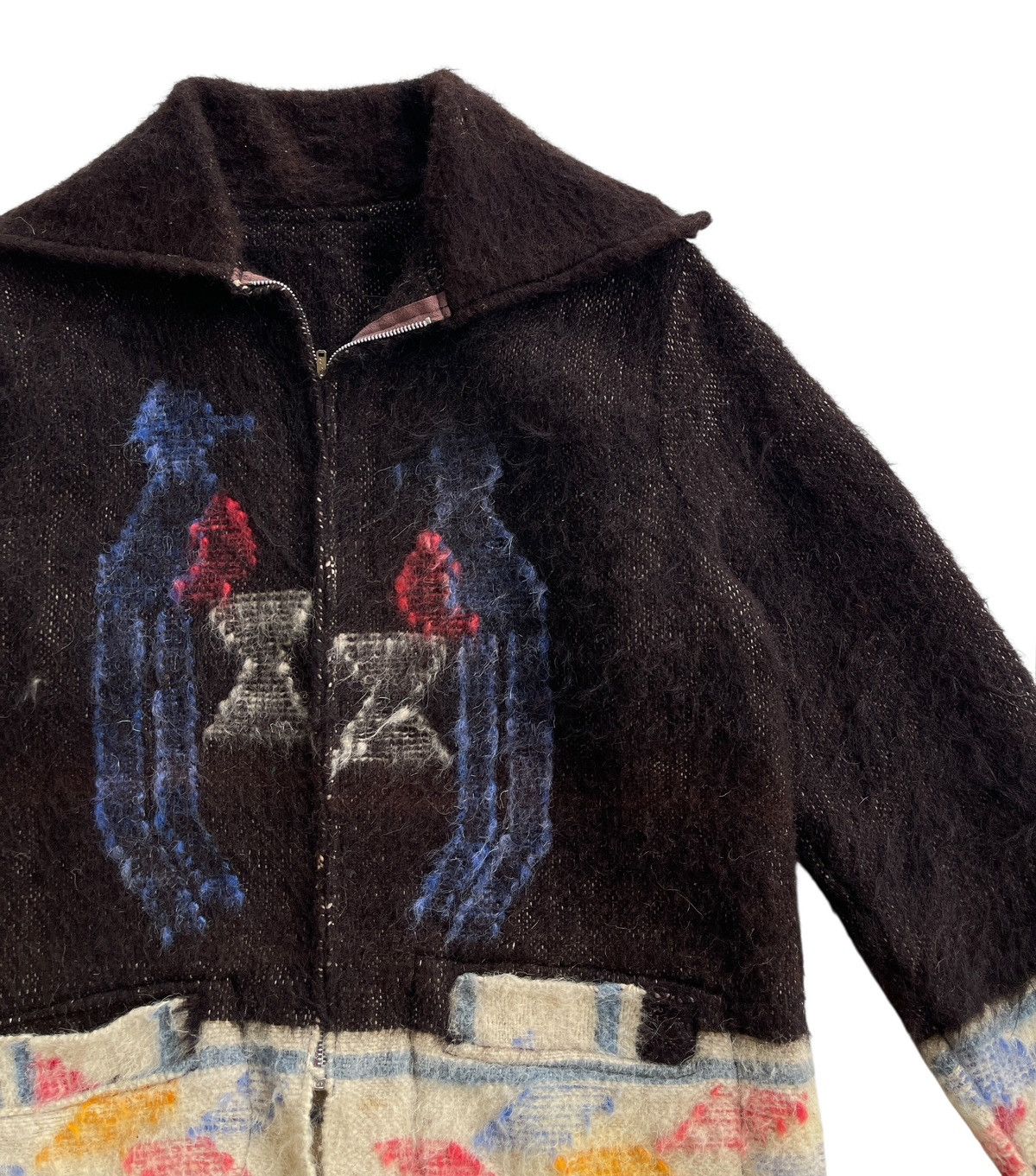 Vintage 1970s Southwestern Jack Mohair Jacket Size US M / EU 48-50 / 2 - 6 Thumbnail