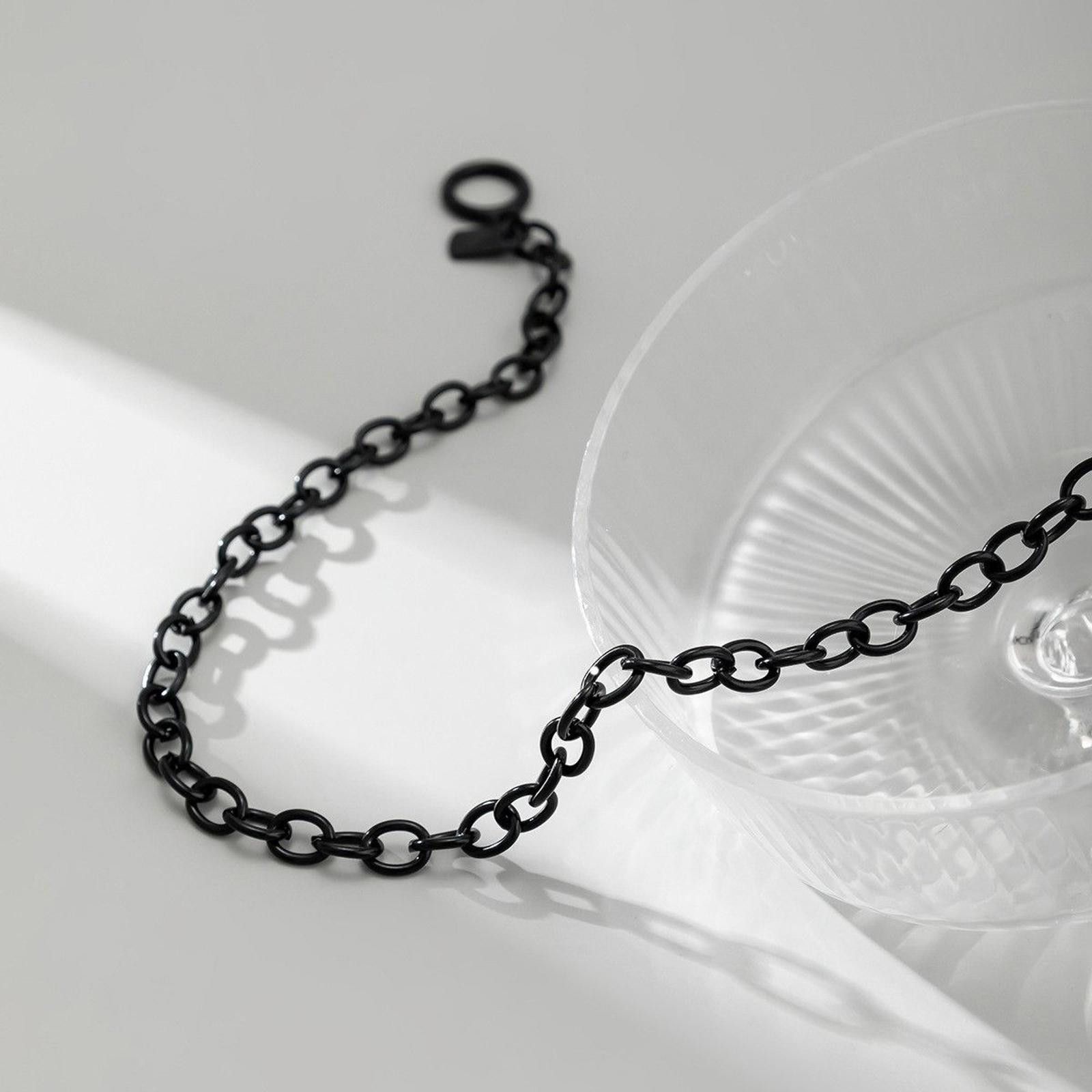 Jewelry Pistol Black Pendant Necklace Size ONE SIZE - 5 Thumbnail