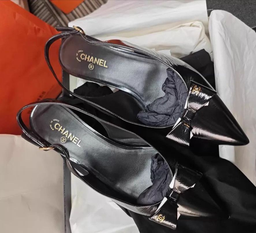 Chanel Chanel Women's Black Sandal Size 36 Size US 5.5 / IT 35.5 - 1 Thumbnail