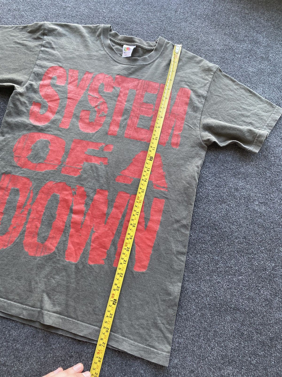 Band Tees 🔥System of a down band tee 2013 tour faded green Size US S / EU 44-46 / 1 - 5 Thumbnail