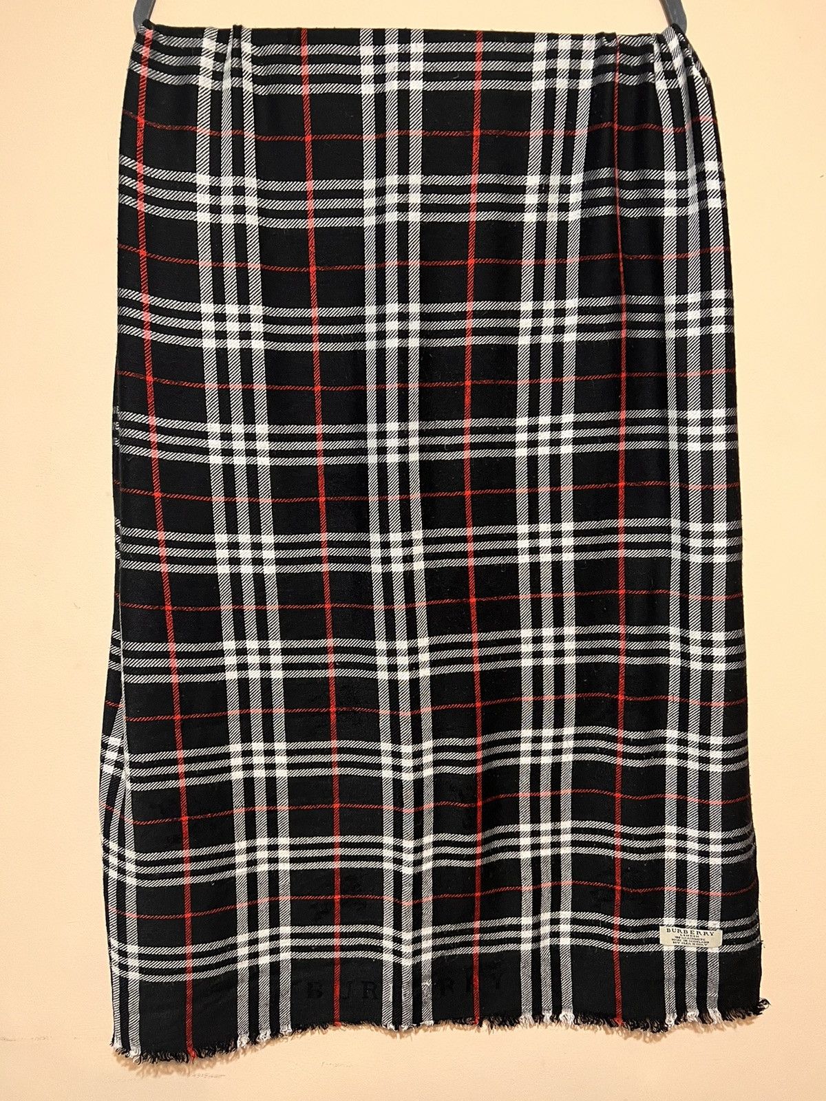 Burberry × Vintage Scarv Burberry Size ONE SIZE - 2 Thumbnail