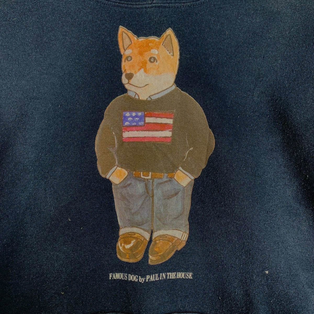 Vintage Famous Dog by PAUL in the House Pullover Hoodies #0704-C32 Size US M / EU 48-50 / 2 - 8 Thumbnail