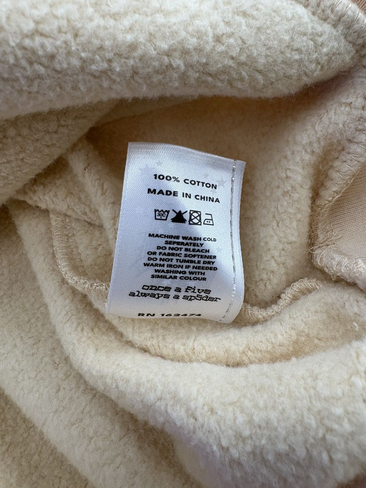 Sp5der Sp5der OG “Web” V2 Hoodie (Cream) Size US M / EU 48-50 / 2 - 7 Thumbnail