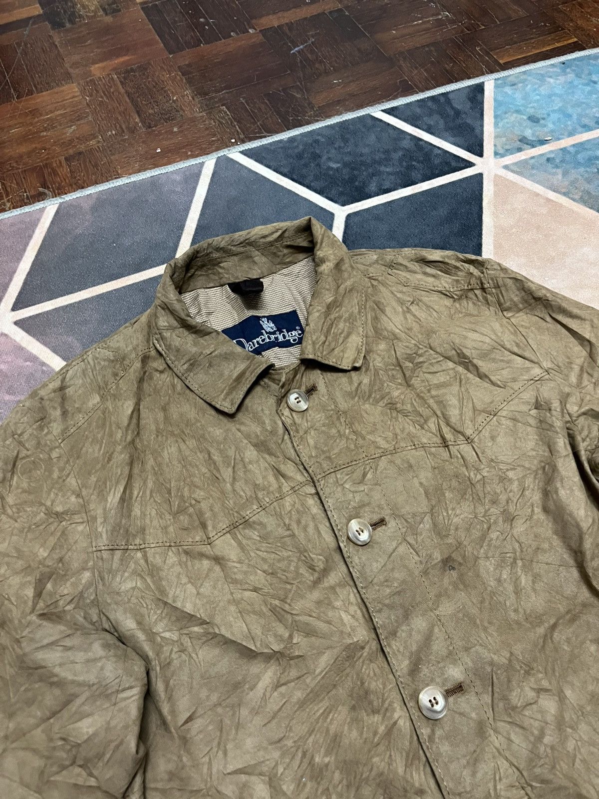 Uniform Bridge 💥RARE DAREBRIDGE polyamid western jackets Size US L / EU 52-54 / 3 - 4 Thumbnail