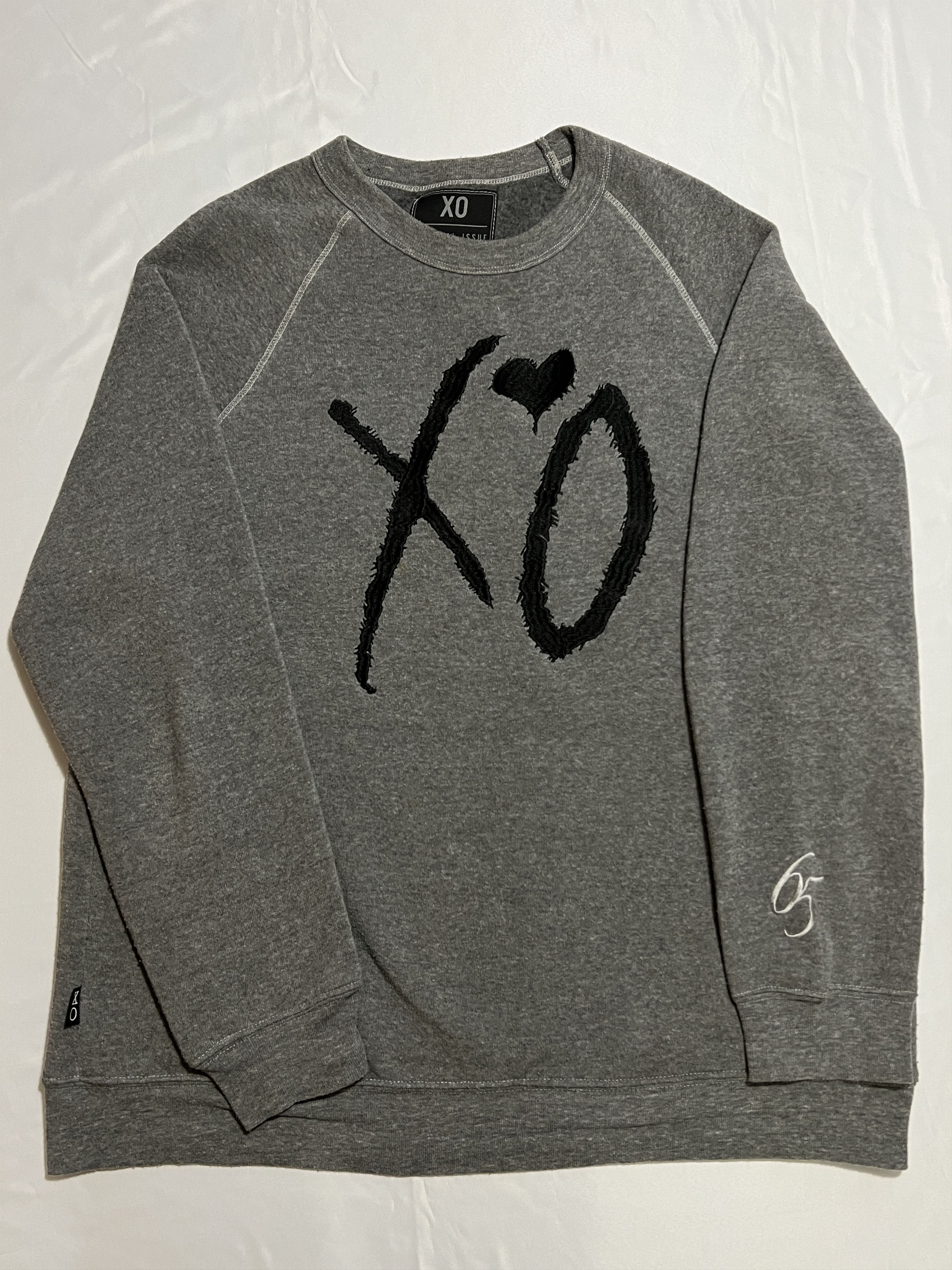 The Weeknd The Weeknd Official Issue XO Cut & Sewn Fleece Crewneck Size US XL / EU 56 / 4 - 3 Thumbnail