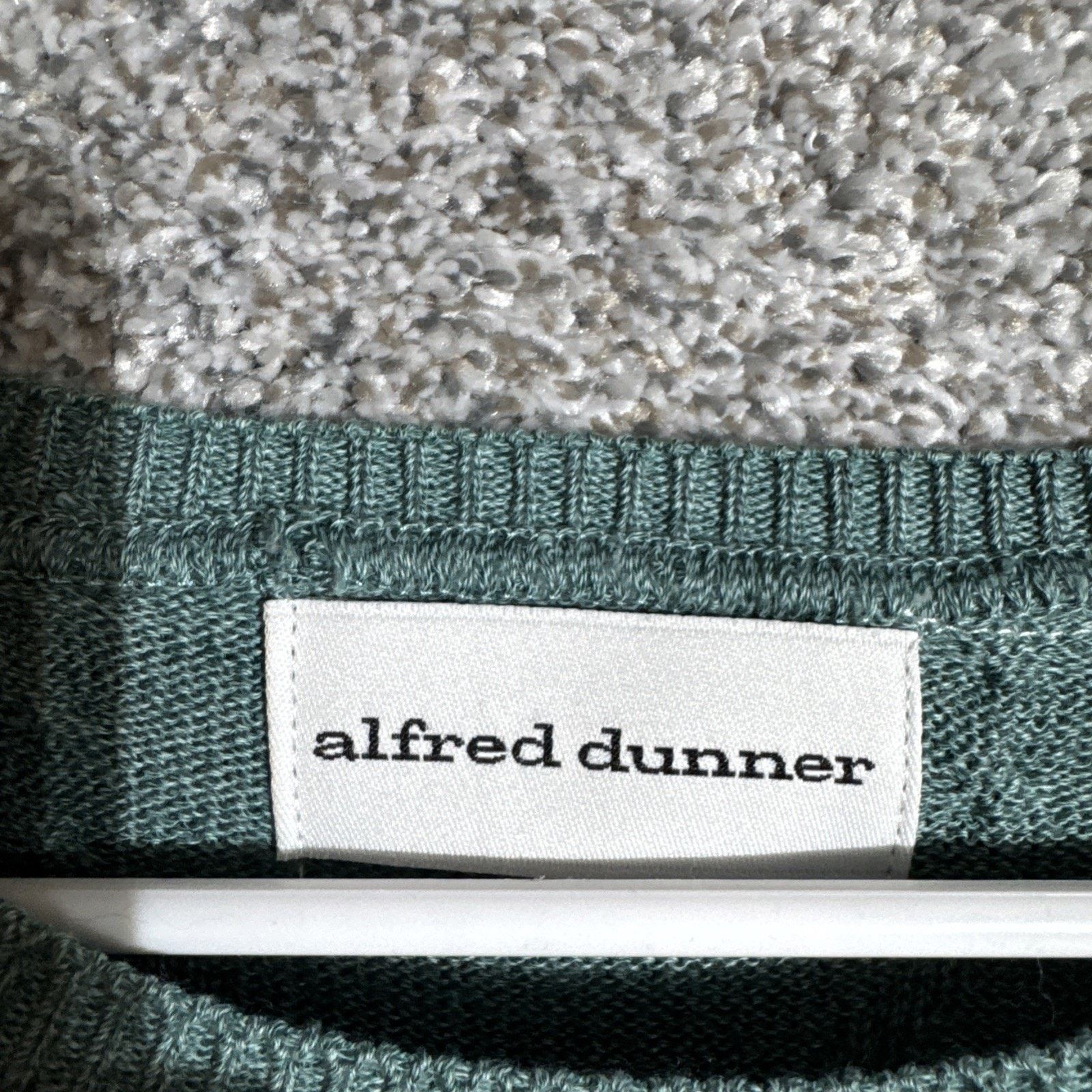 Other Alfred Dunner Knitted Top Women M Preppy Coastal Beachy Size M / US 6-8 / IT 42-44 - 4 Thumbnail