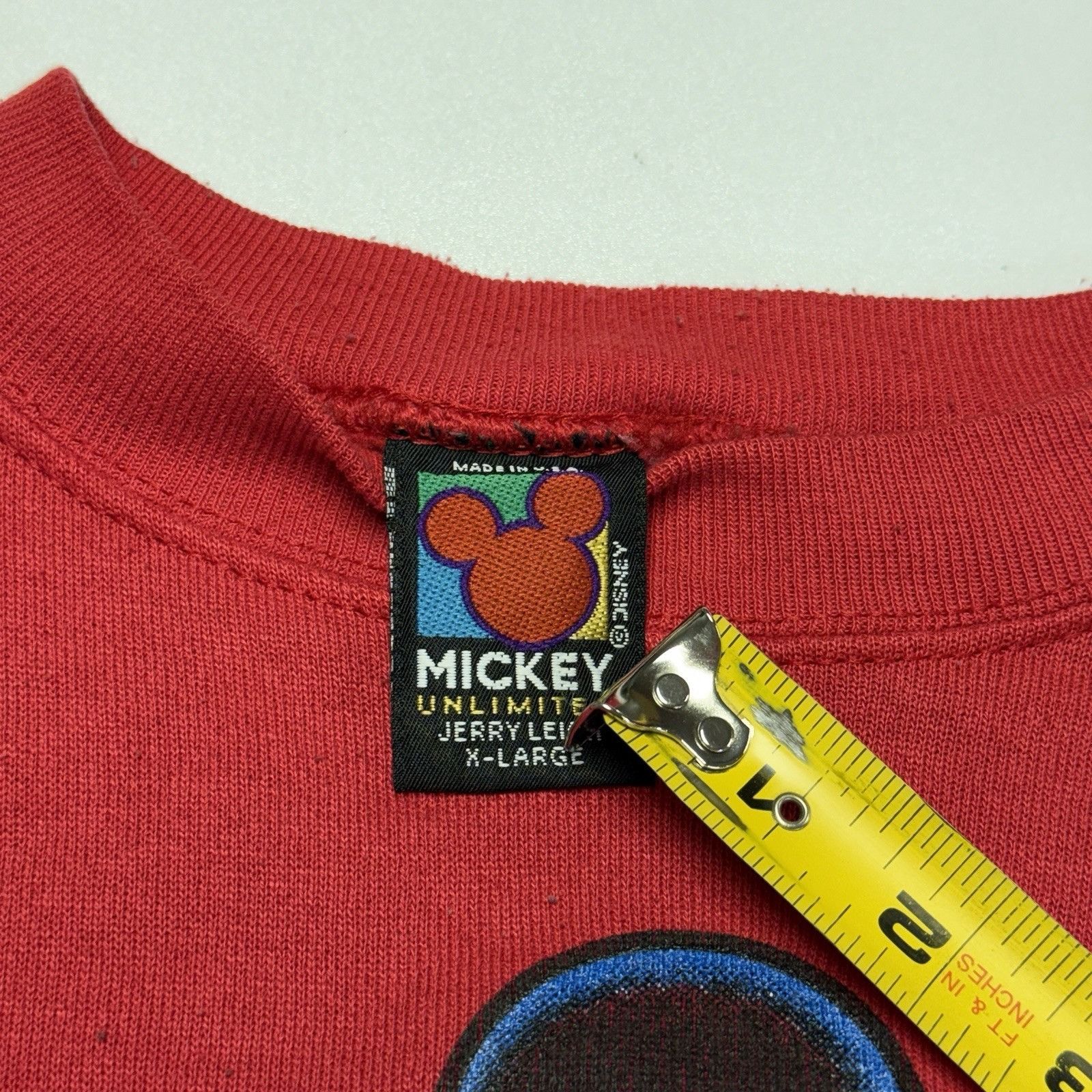 Disney Vintage 90s Mickey Mouse Sweatshirt Mens XL Disney Size US XL / EU 56 / 4 - 11 Thumbnail