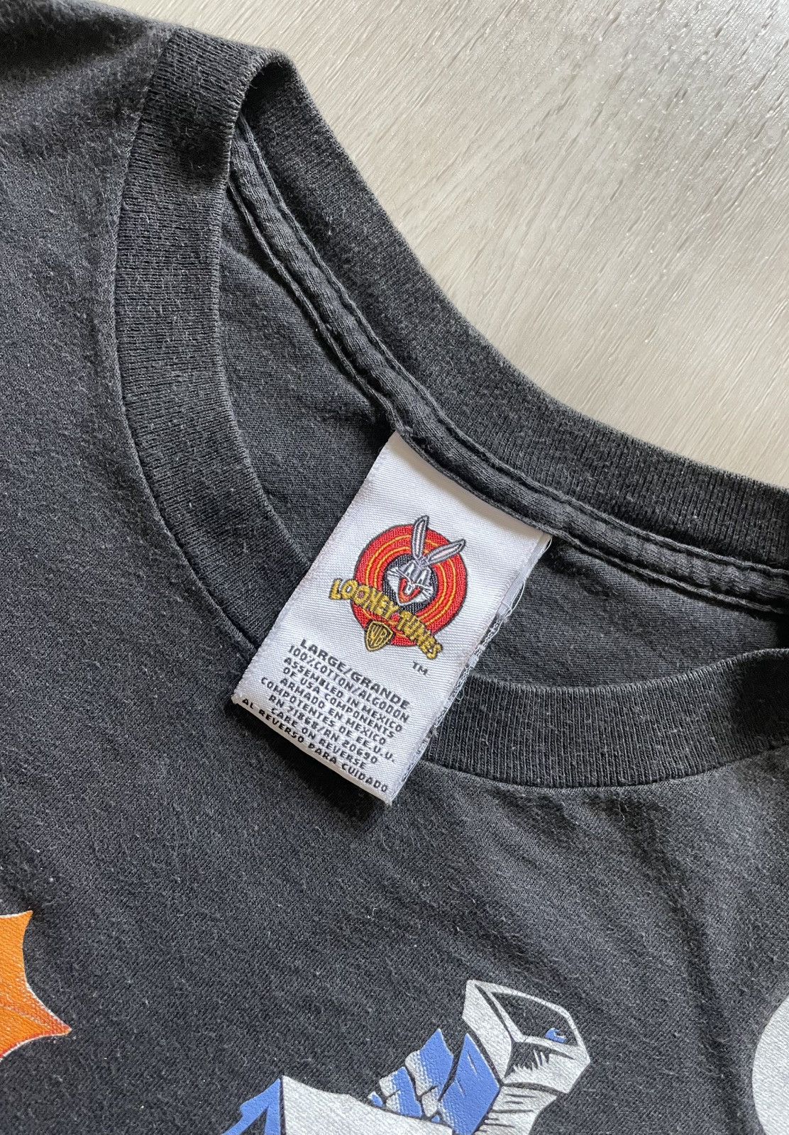 Warner Bros Vintage 90s Looney Tunes Single SHappy Halloween Tweety Sz L Size US L / EU 52-54 / 3 - 3 Thumbnail