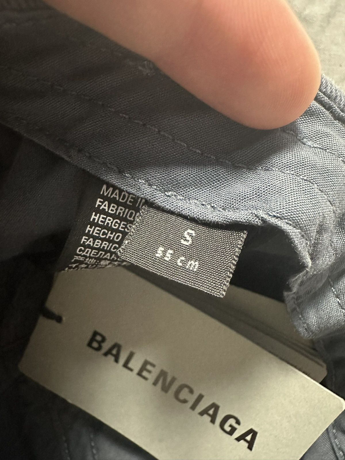 Balenciaga Balenciaga laser destroyed cap S 55cm NEW Size ONE SIZE - 6 Thumbnail