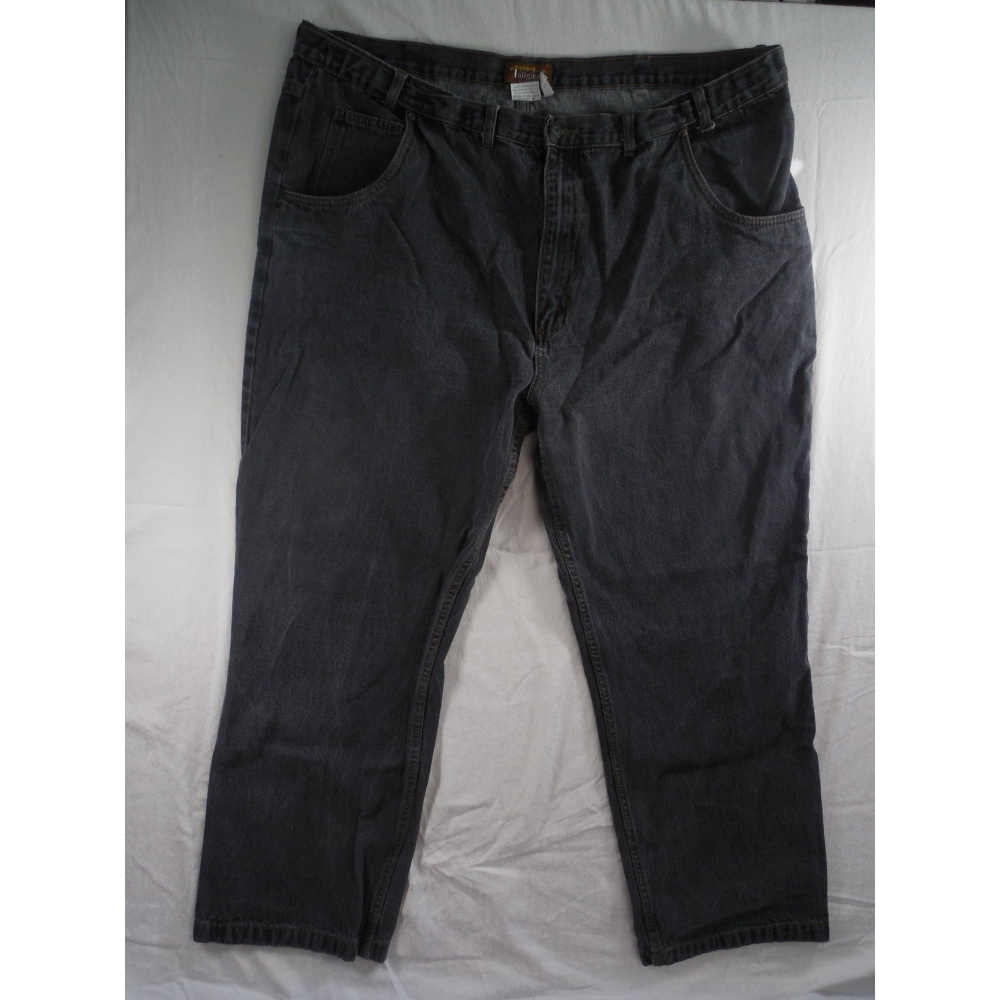 Haband Haband Tailgater Carpenter Jeans Sz 48L Men Charcoal Straigh Size US 44 / EU 60 - 7 Thumbnail
