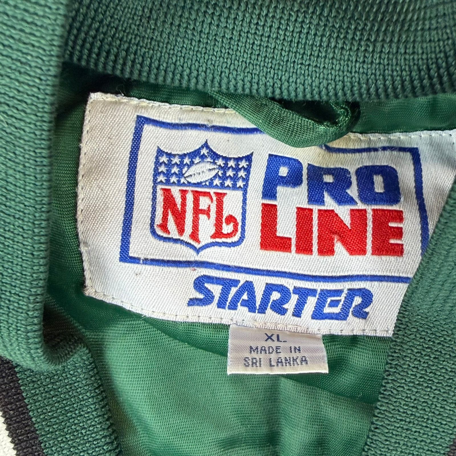 Starter Vintage Starter NFL New York Jets Satin Jacket XL Size US XL / EU 56 / 4 - 3 Thumbnail