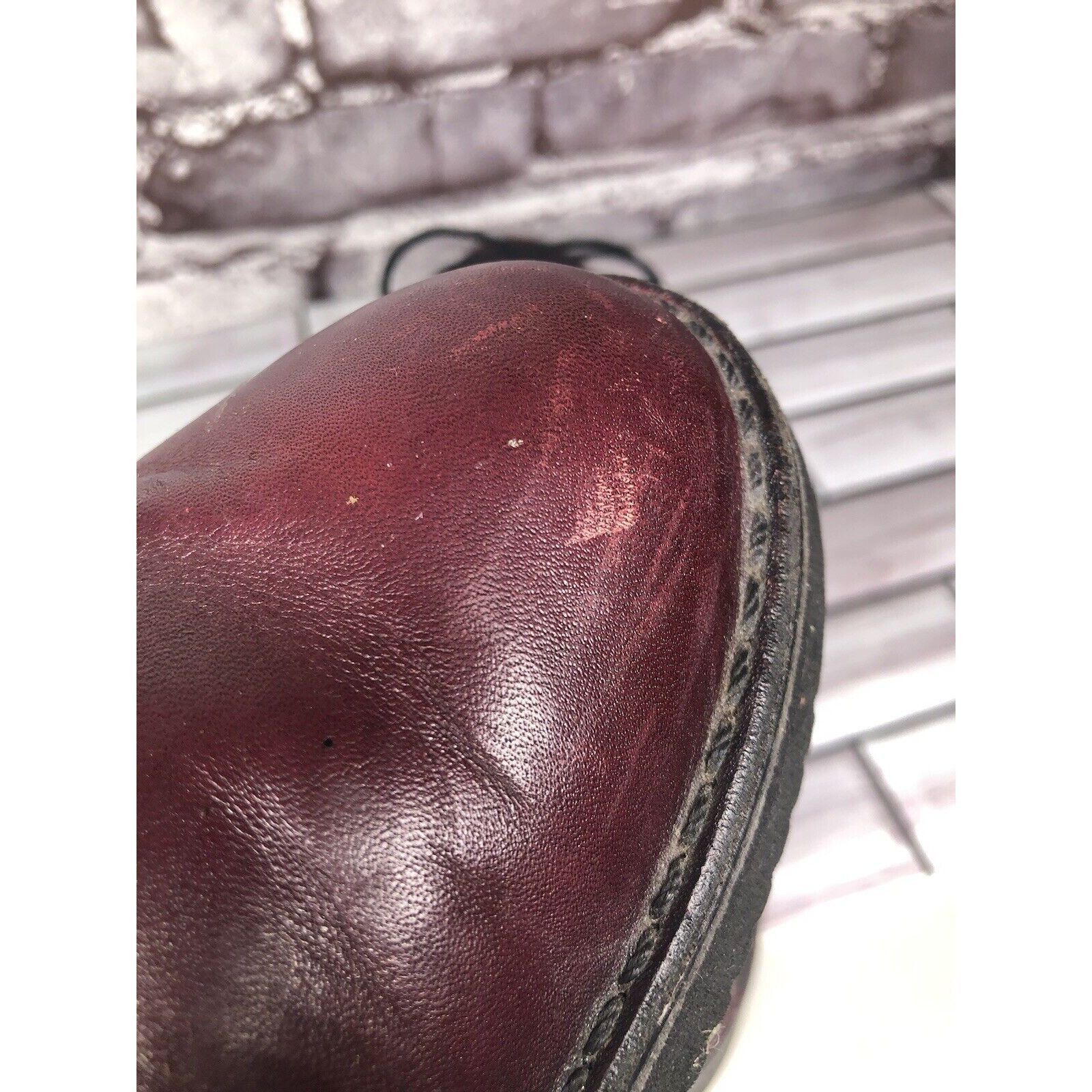 L.L. Bean L.L Bean Freeport Maine Red Leather Oxfords Lace Up Shoes Me Size US 10 / EU 43 - 9 Thumbnail
