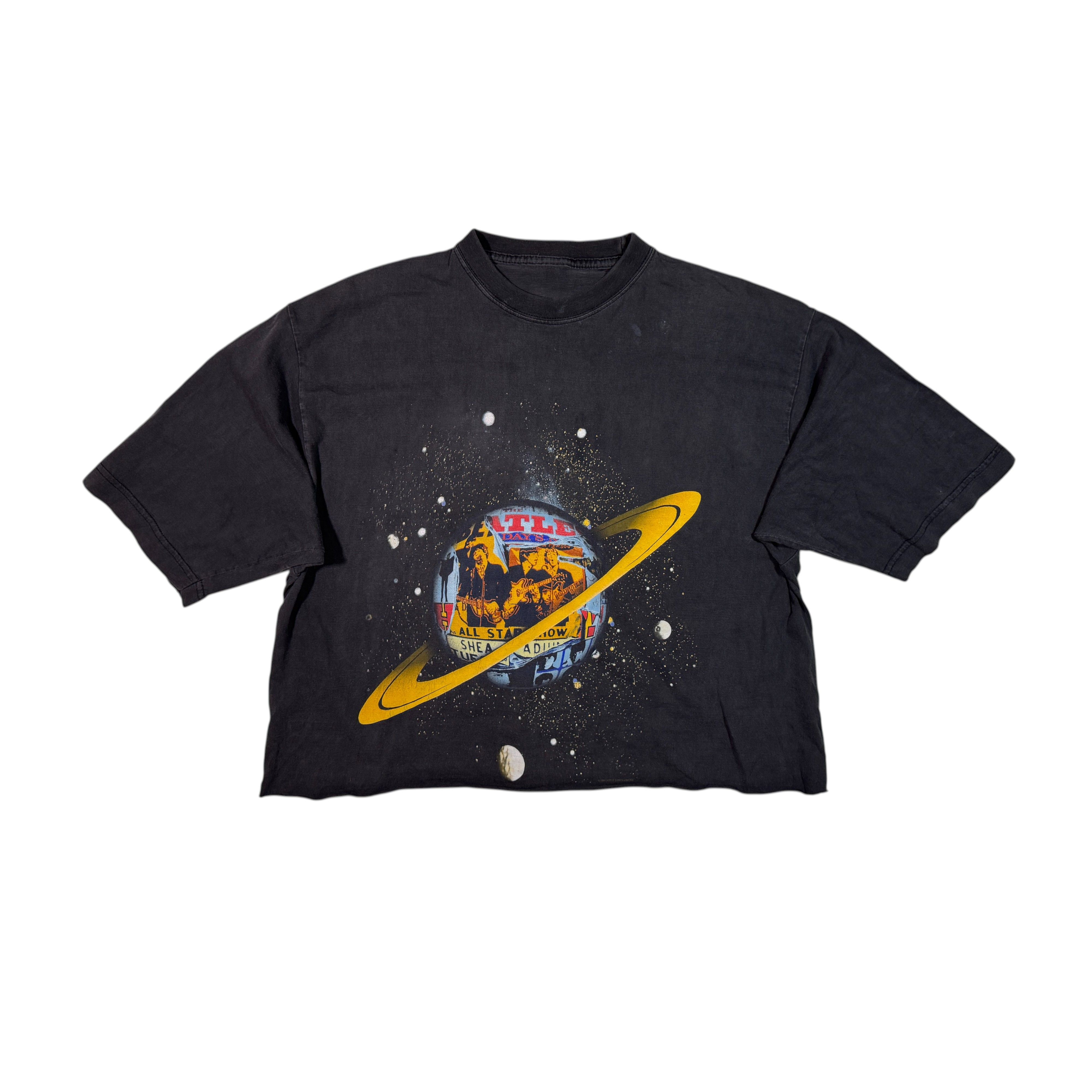 Band Tees Vintage 1996 Beatles Athology Cropped T-shirt Size US M / EU 48-50 / 2 - 1 Thumbnail