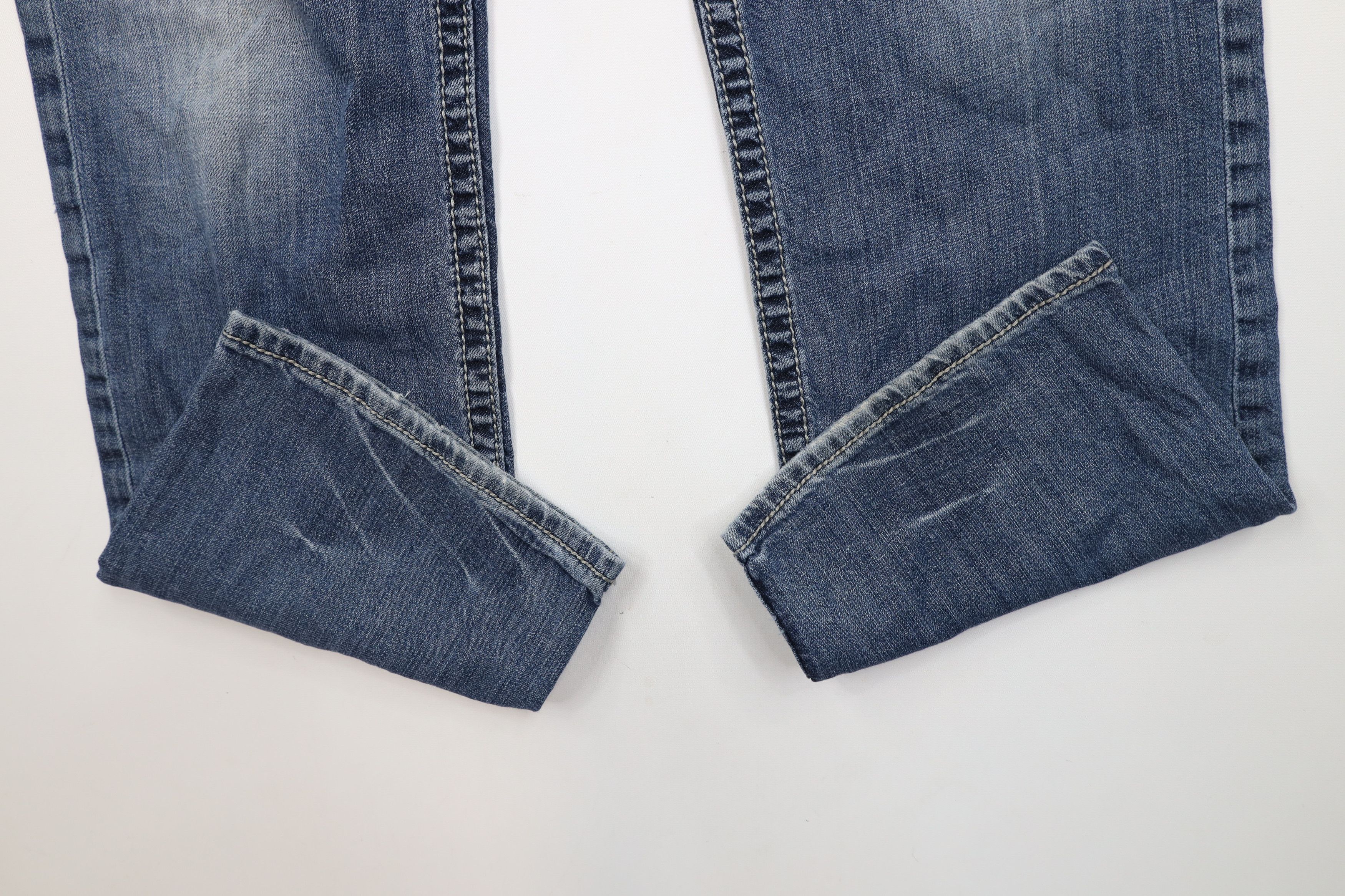 Vintage Buckle BKE Thick Stitch Stretch Jake Bootleg Denim Jeans Size US 33 - 6 Thumbnail