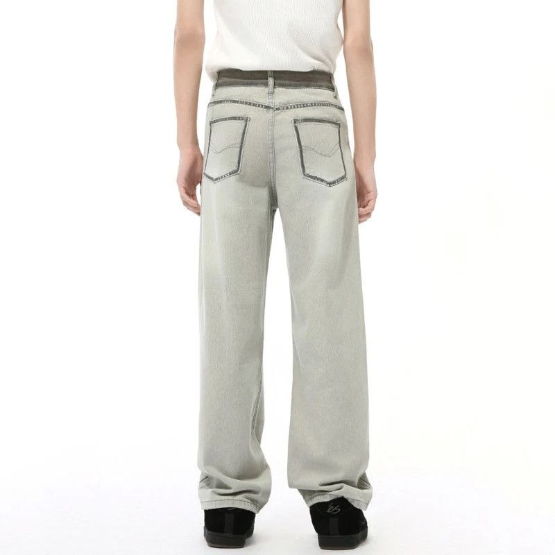 Jean Y2k American Jeans Size US 33 - 2 Thumbnail