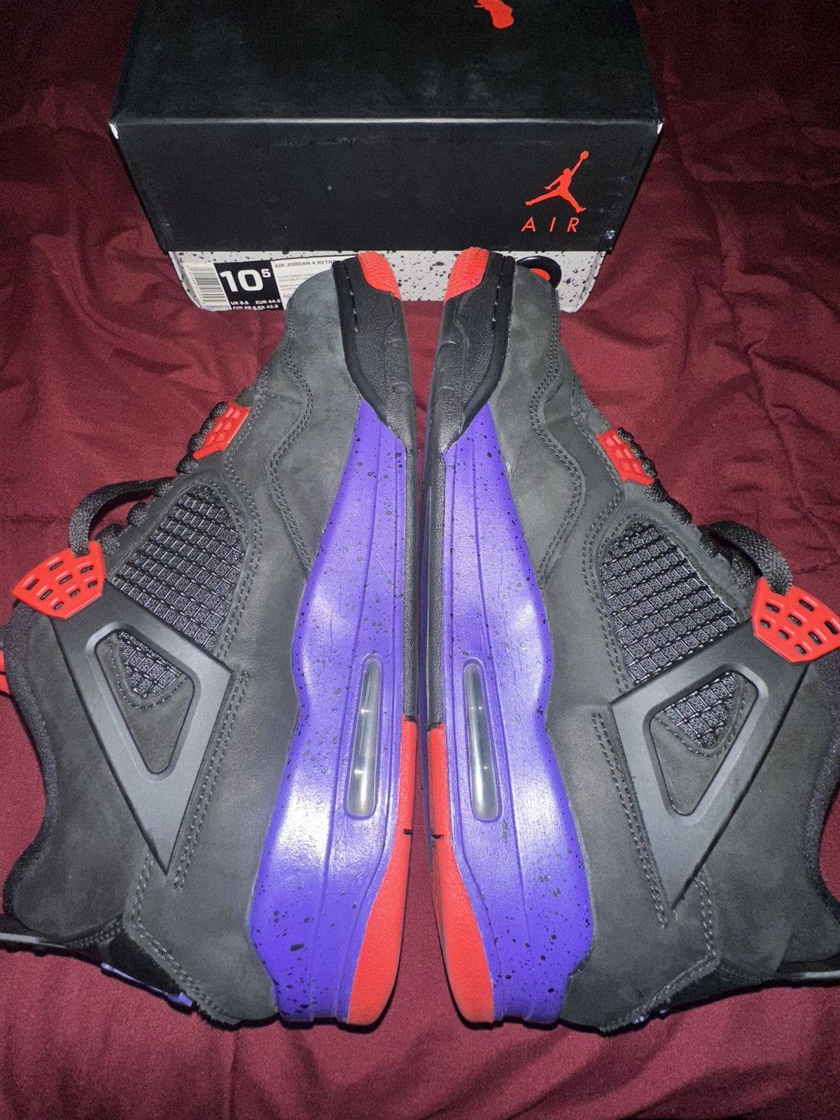 Jordan Brand Jordan 4 RAPTORS😈🏀 Size US 10.5 / EU 43-44 - 6 Thumbnail