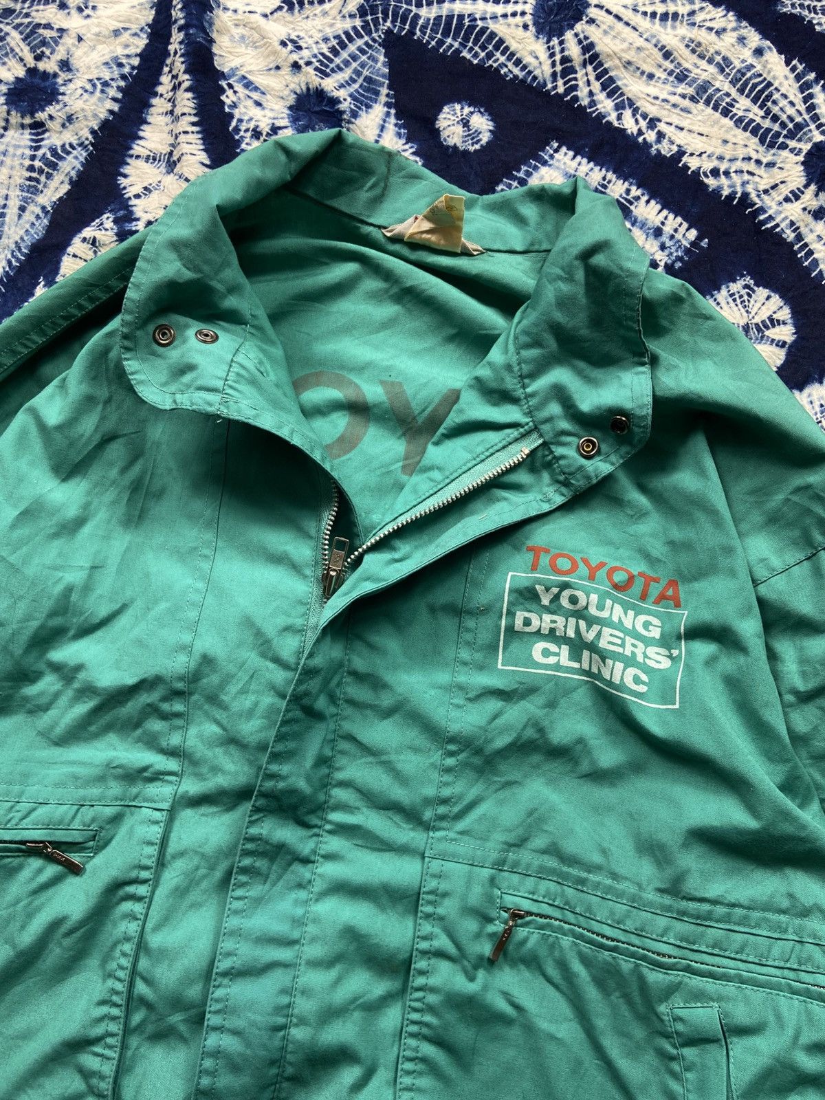 Vintage Vintage Toyota Bomber Jacket Size US L / EU 52-54 / 3 - 3 Thumbnail