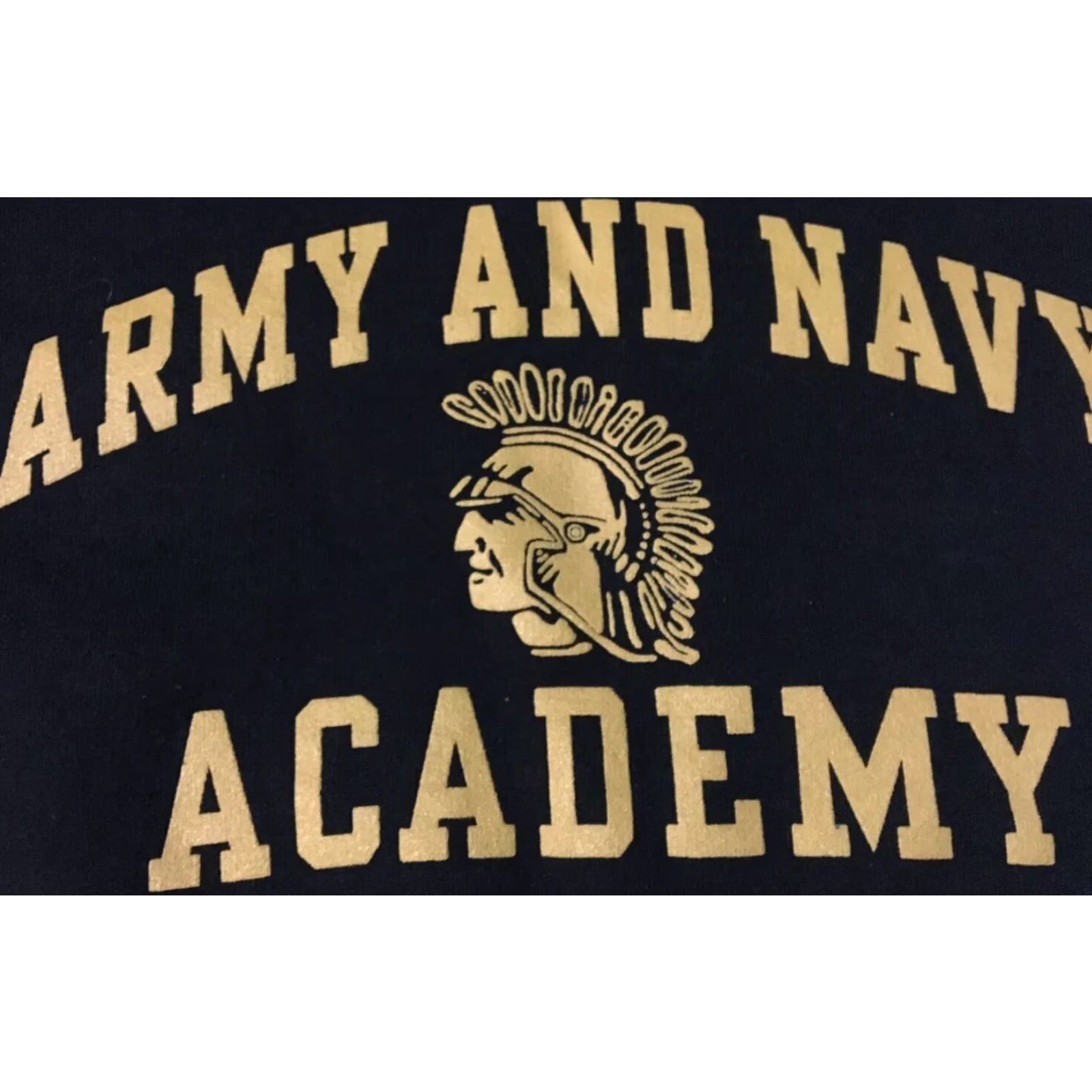 Russell Athletic VINTAGE US Army And Navy Academy Sweatshirt M USA Military Marines Grunge Gym 90s Size US M / EU 48-50 / 2 - 2 Thumbnail