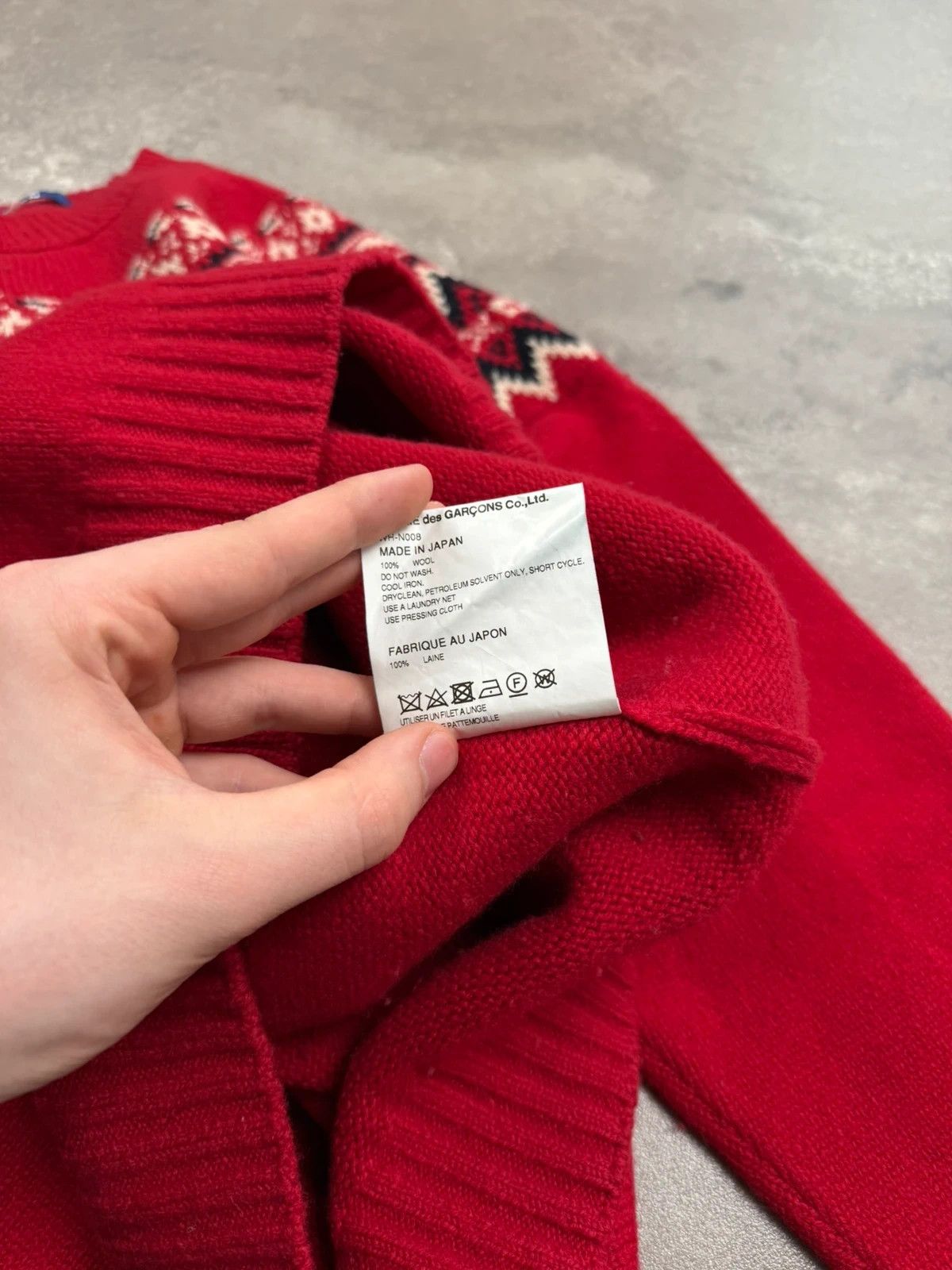Junya Watanabe Junya Watanabe Comme des Garçons MAN sweater made in Japan Size US S / EU 44-46 / 1 - 11 Thumbnail