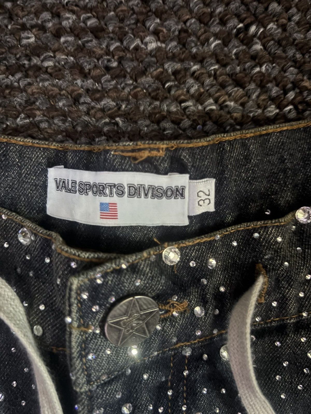 Vale Vale forever “iced out” jeans Size US 32 / EU 48 - 3 Thumbnail