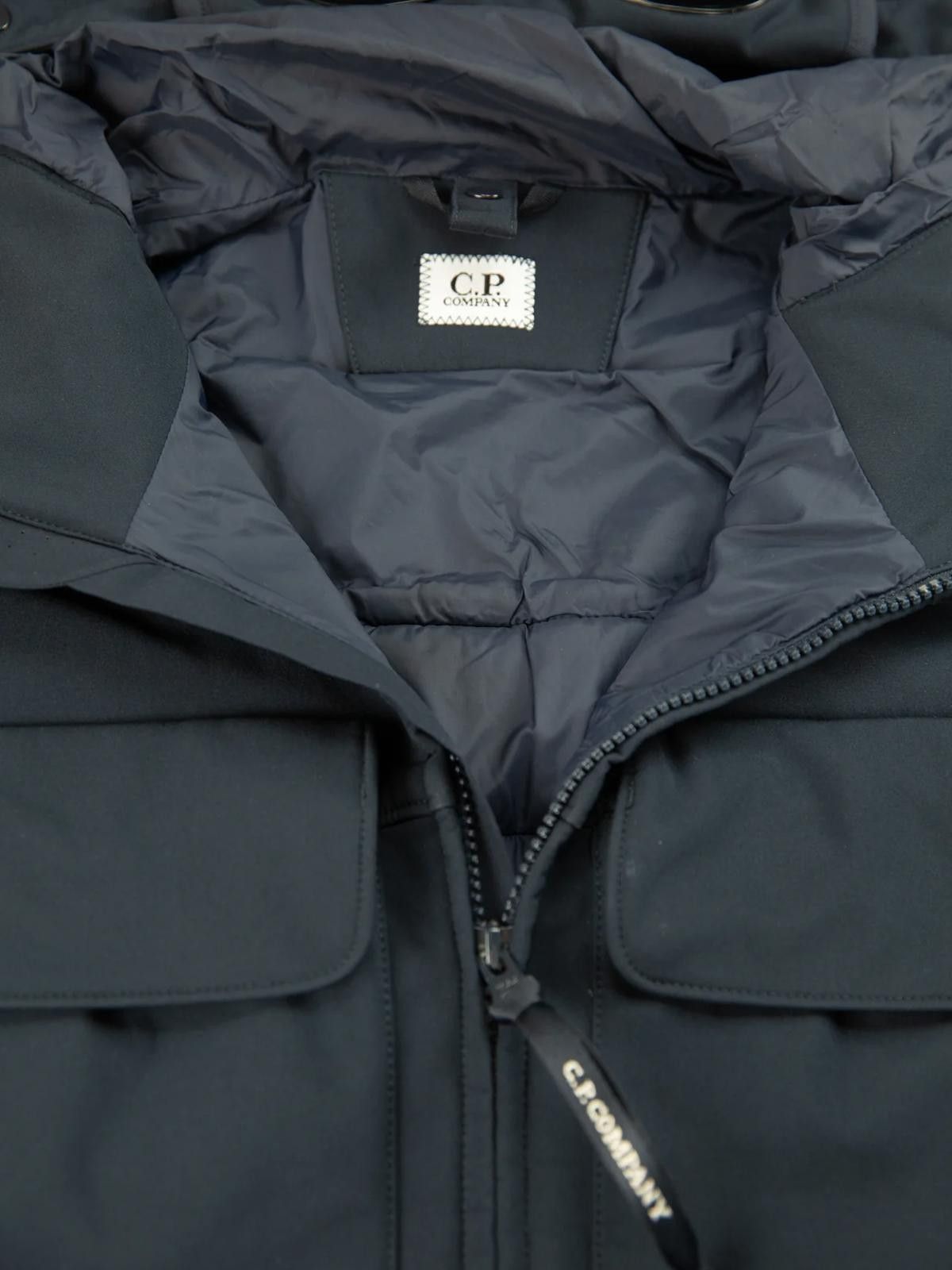 C.P. Company Company Mens Navy Shell-R Goggle Jacket Medium Navy Size US M / EU 48-50 / 2 - 6 Thumbnail