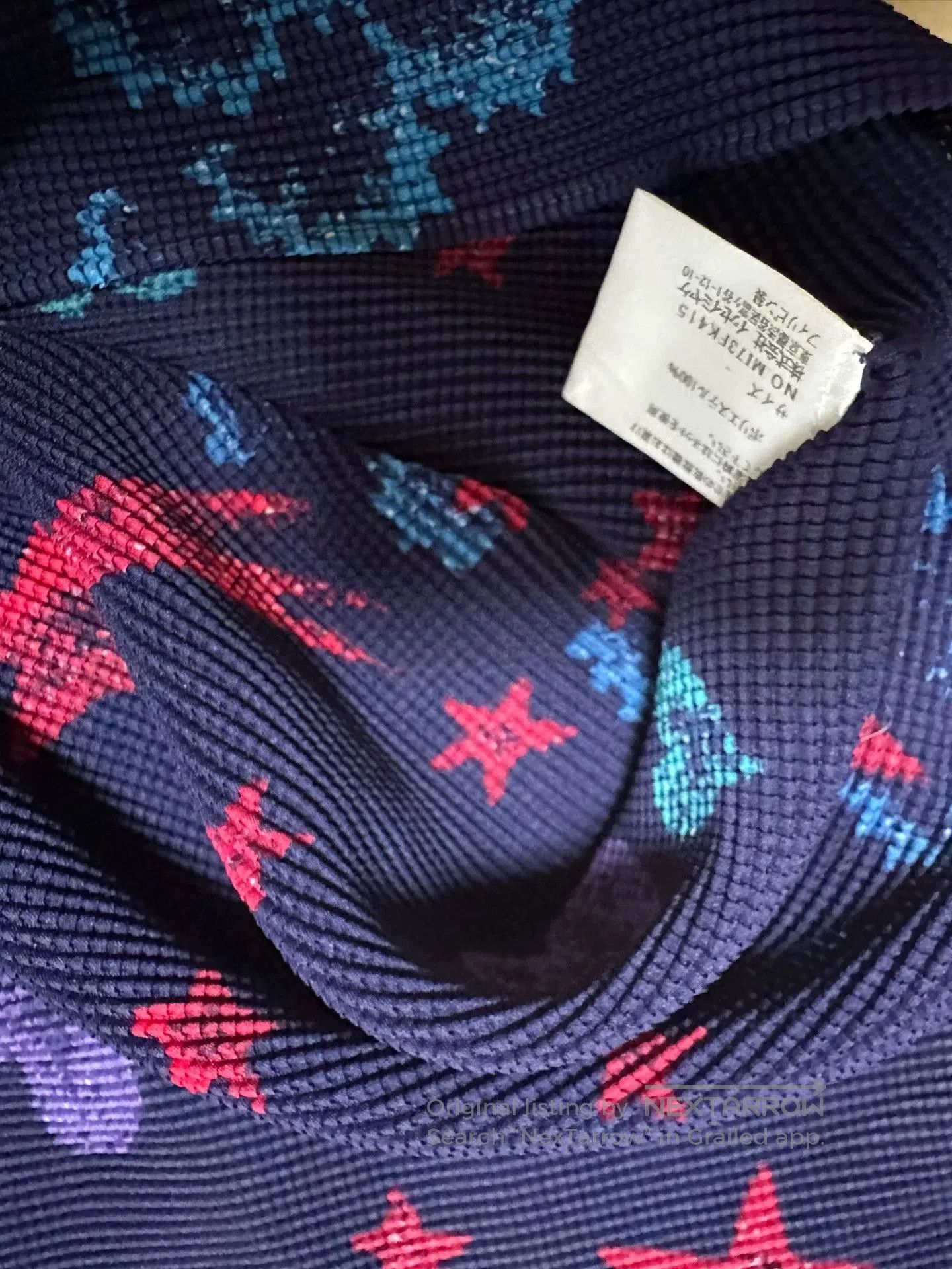 Pleats Please Issey Miyake Issey Miyake Me Star Floral Heart Pleated Top. Size M / US 6-8 / IT 42-44 - 4 Thumbnail