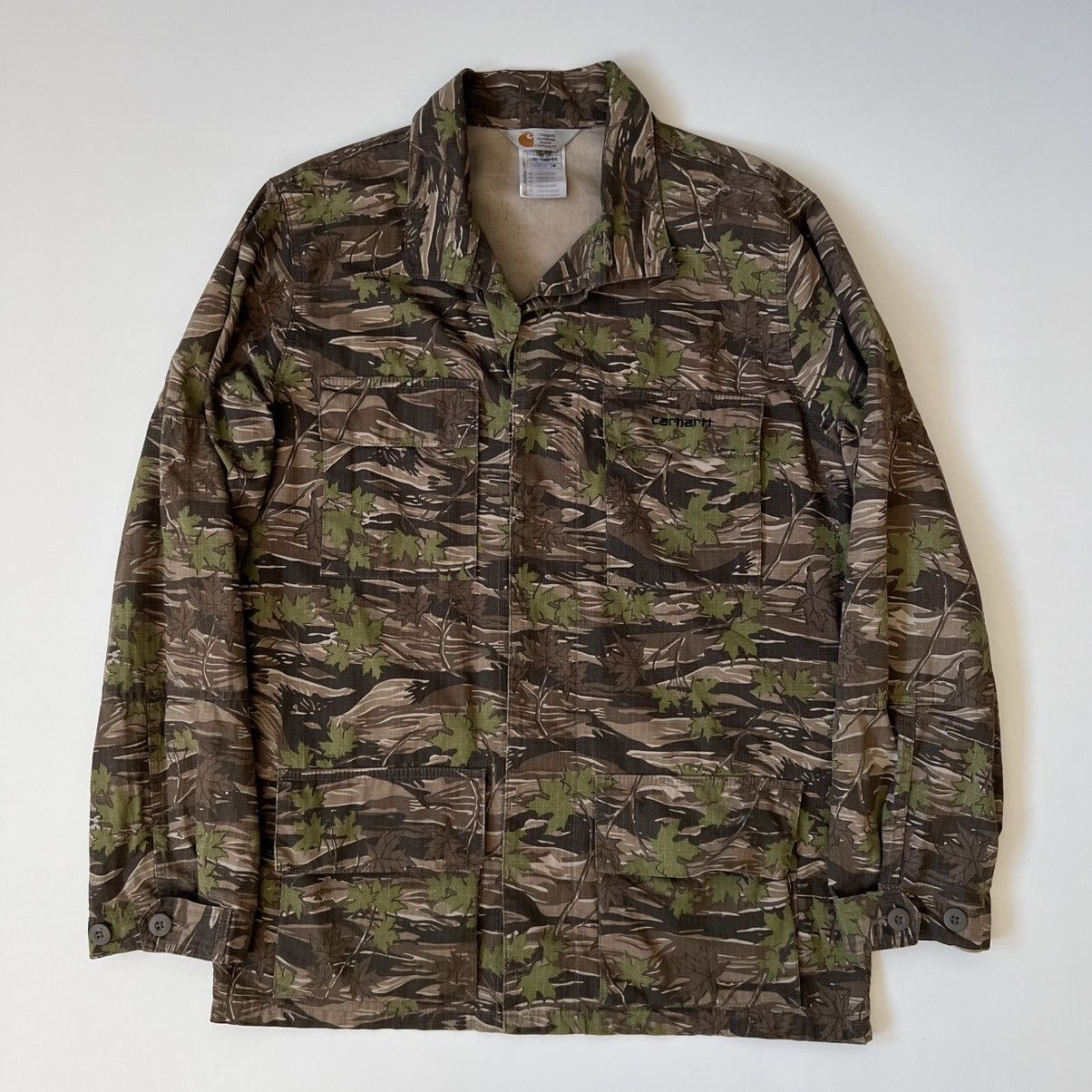 Carhartt Carhartt Leaf Camo Ripstop Shirt Jacket Size US M / EU 48-50 / 2 - 1 Thumbnail