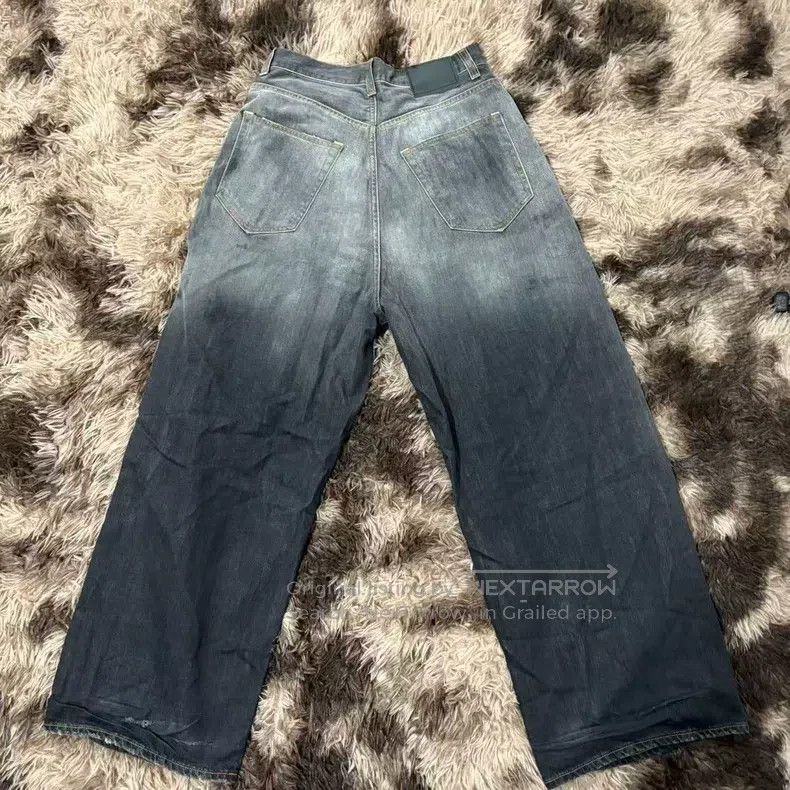 Acne Studios Acne Studios SS25Super Baggy Distressed Button-Up Wide Leg Size US 32 / EU 48 - 2 Thumbnail