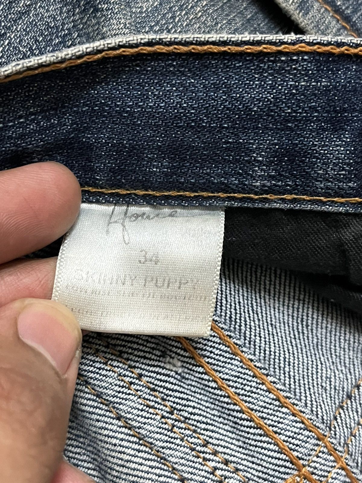Howe Vintage Howe Flare Distressed Denim Size US 35 - 13 Thumbnail