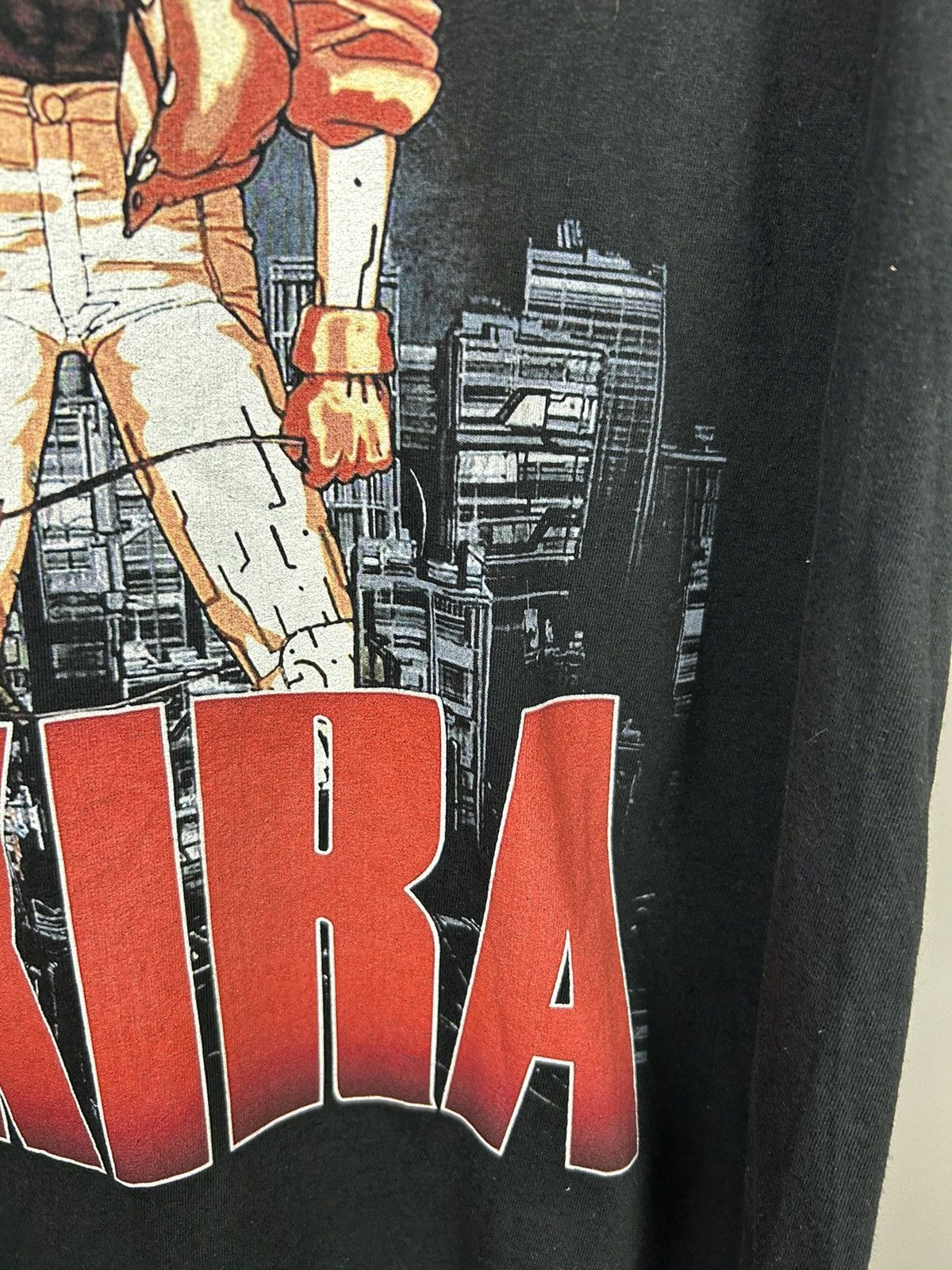 Anime Akira Poster Black T shirt Size US XL / EU 56 / 4 - 9 Thumbnail