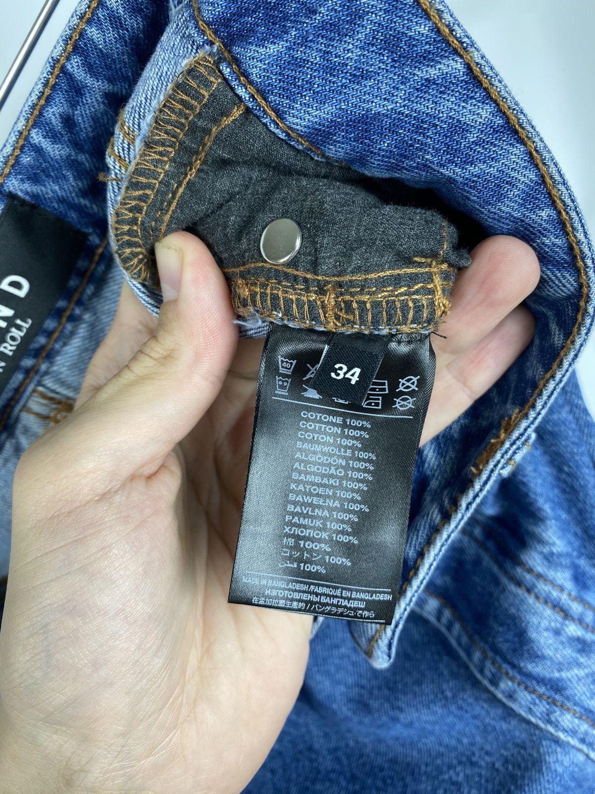 John Richmond John Richmond Denim Jeans Tapered Men size 34 Size US 34 / EU 50 - 10 Thumbnail