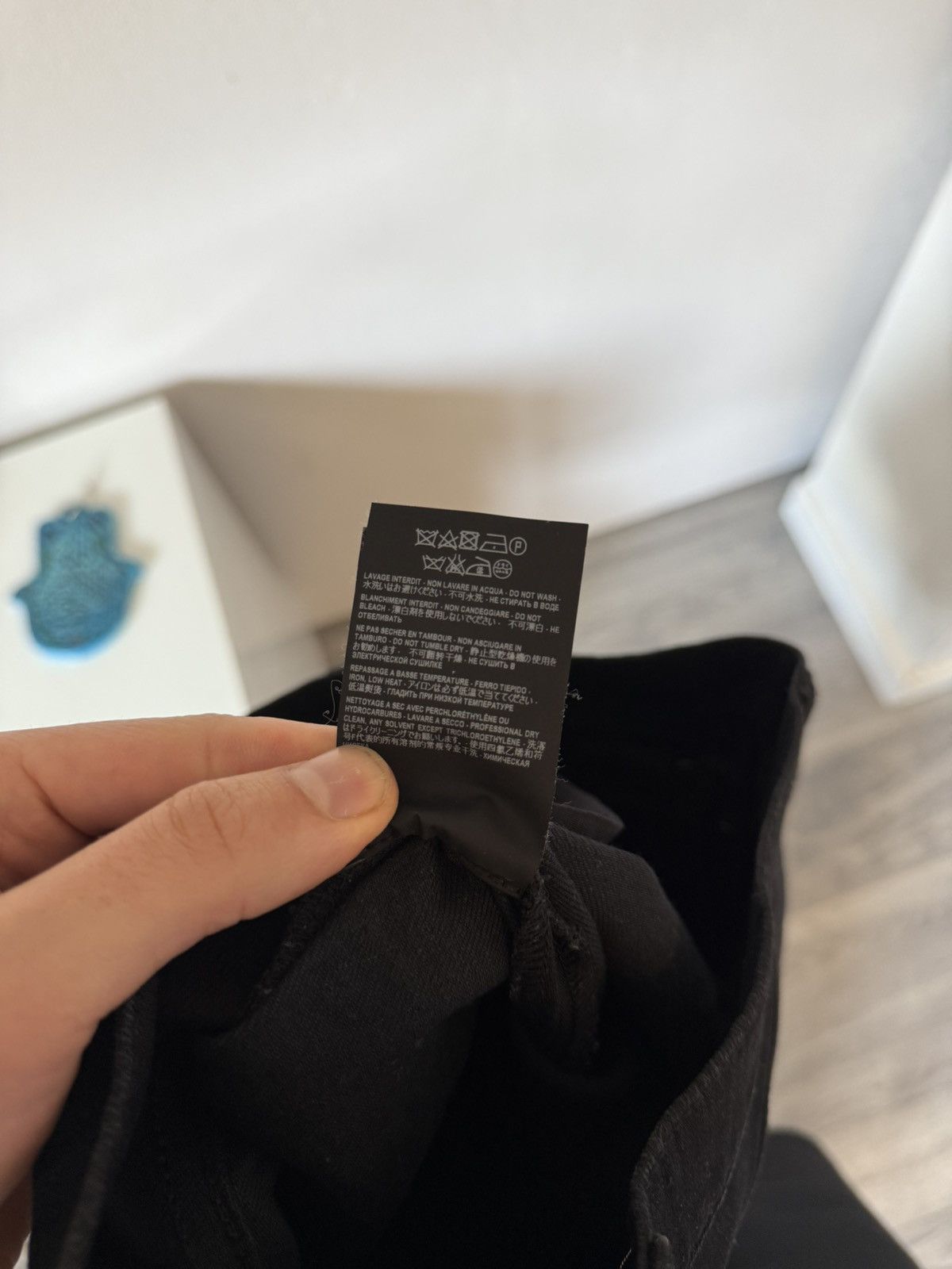 Saint Laurent Paris Saint Laurent D02 Skinny Black Jeans in Washed Stretch Denim Size US 32 / EU 48 - 14 Thumbnail