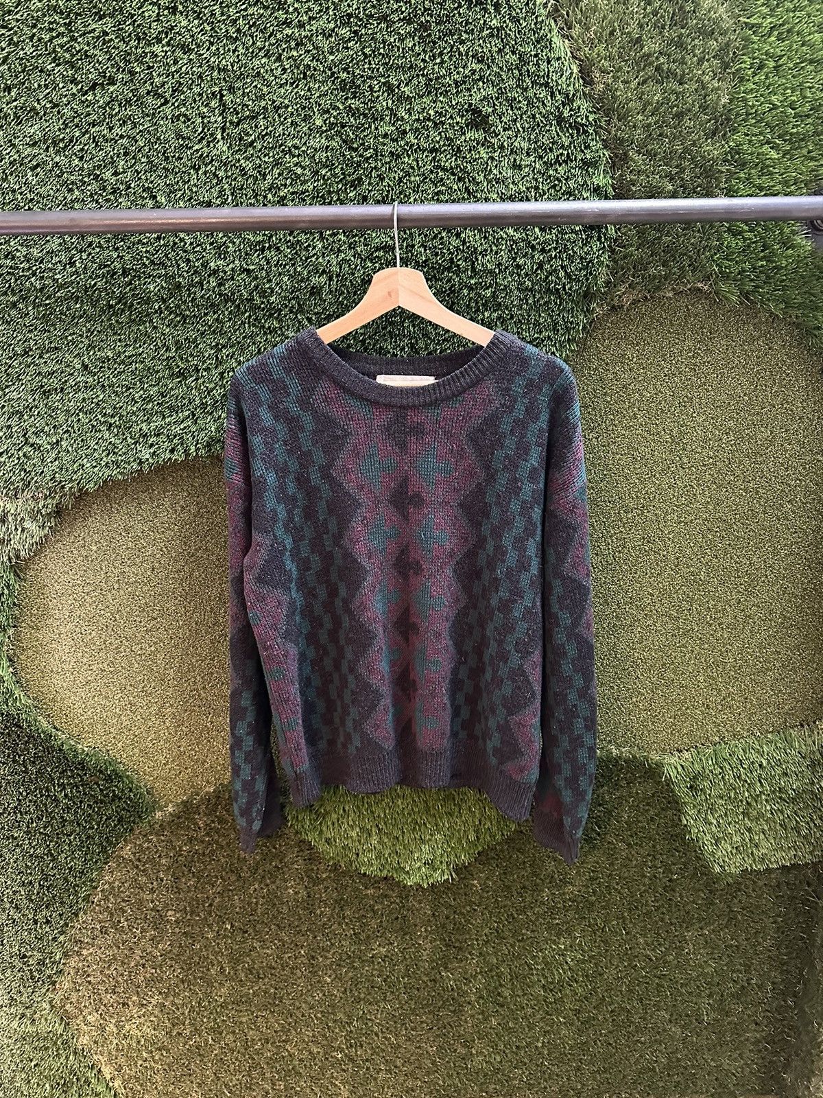 Vintage Vintage Protocol Abstract Sweater Medium Size US M / EU 48-50 / 2 - 1 Thumbnail