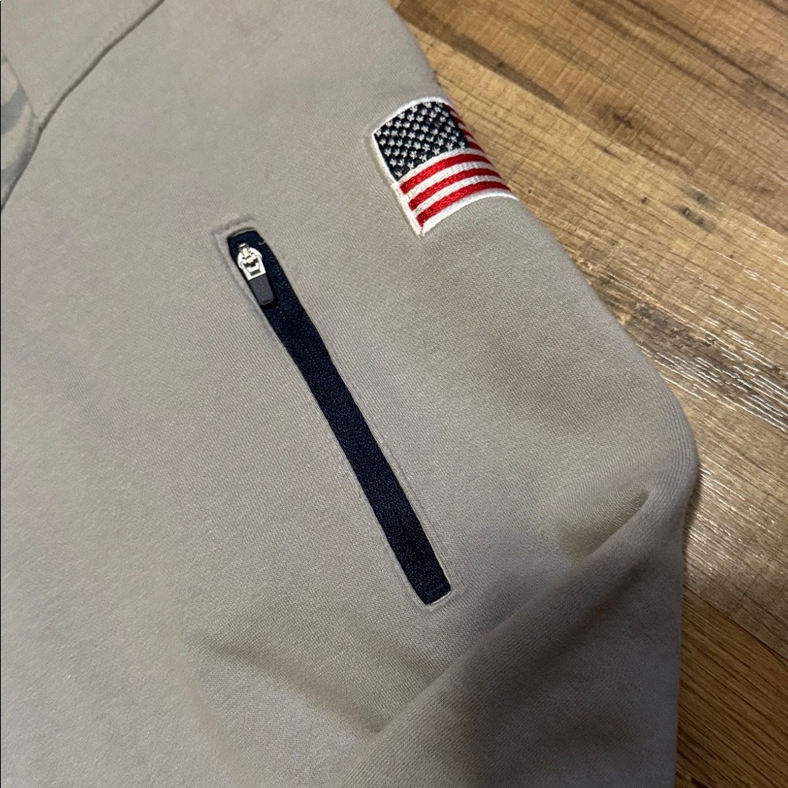 Nike Y2K Nike Team USA Basketball Olympic Quarter Zip Hoodie Size US XL / EU 56 / 4 - 4 Thumbnail