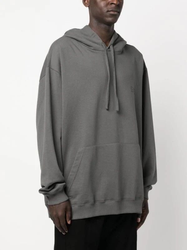 Maison Margiela !DS! SS23 Maison Margiela Logo Gray Oversized Hoodie Size US XL / EU 56 / 4 - 9 Thumbnail