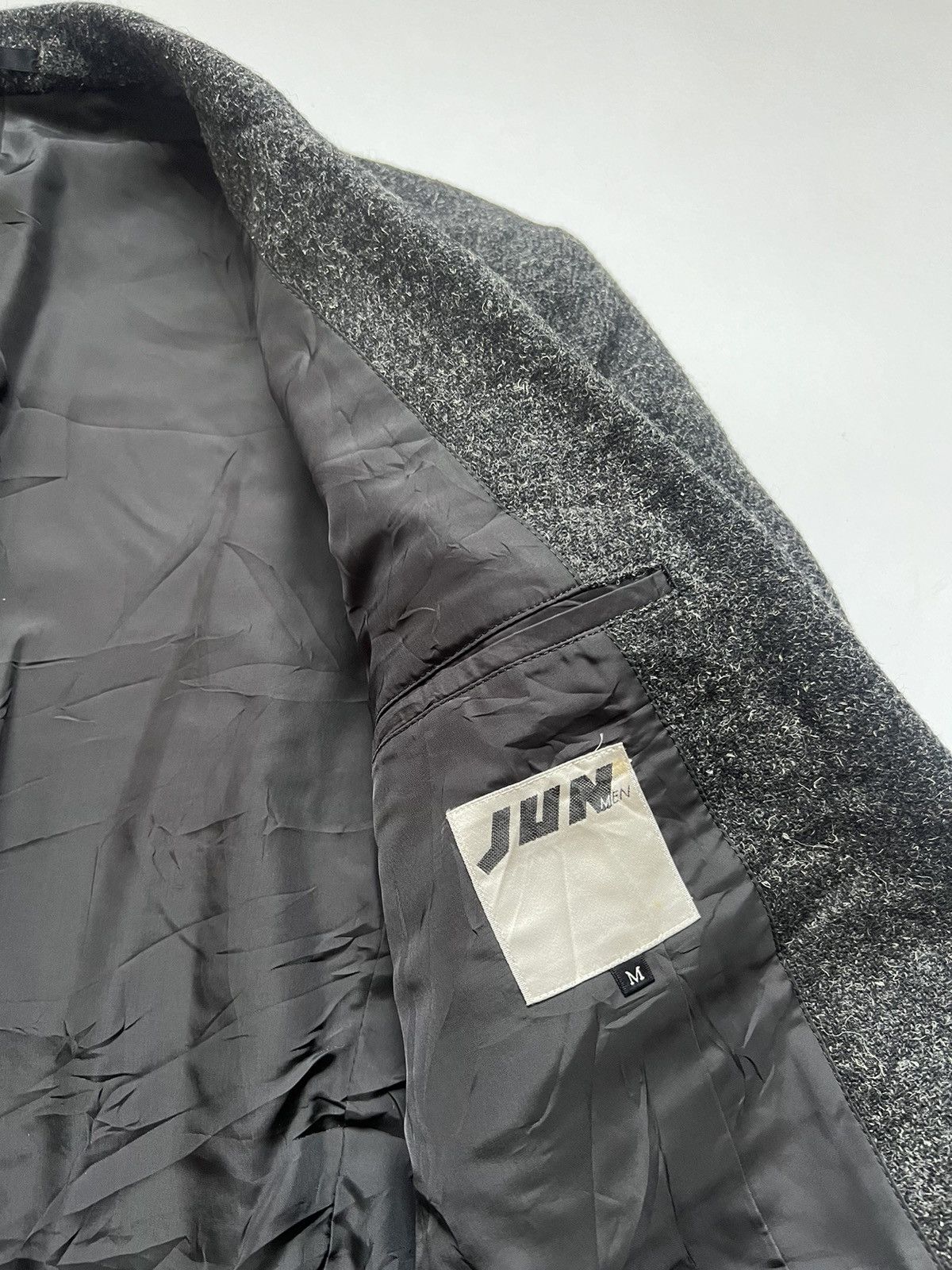 Issey Miyake × Japanese Brand Issey Miyake Jun Men Tailored Wool Blazer Size 54R - 3 Thumbnail