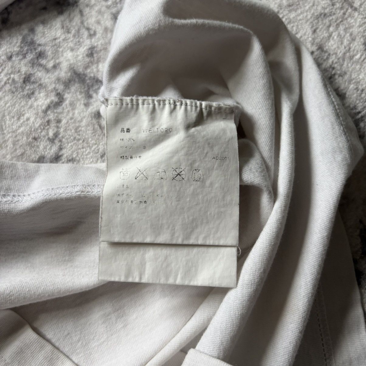 Junya Watanabe Junya Watanabe SS02 Poem Fat Graphic T-Shirt White | Size S Size US S / EU 44-46 / 1 - 8 Thumbnail