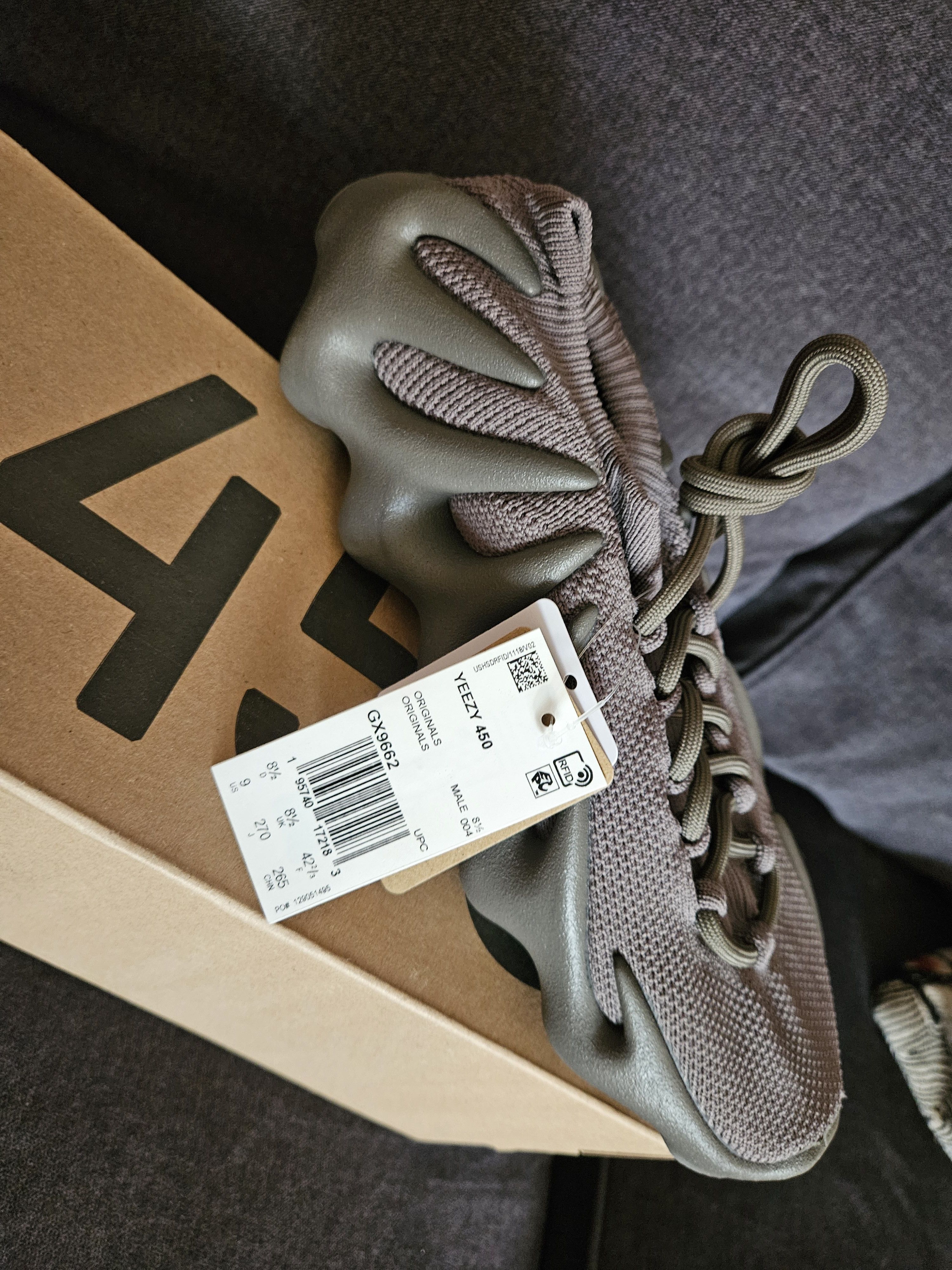 Adidas Yeezy 450 Cinder Size US 9 / EU 42 - 7 Thumbnail